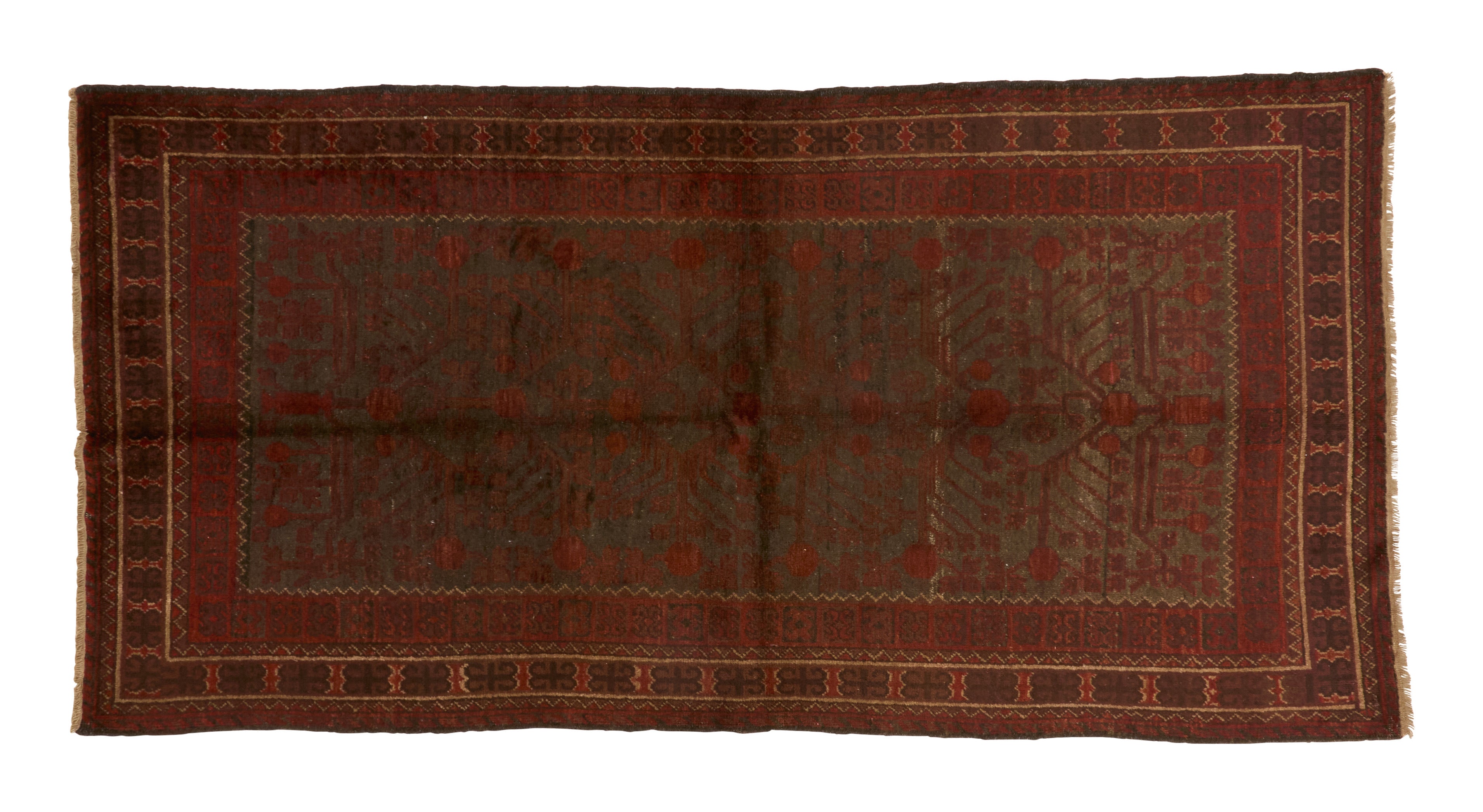 Jayson Home - Vintage Khotan Rug - 8'8" x 4'4"