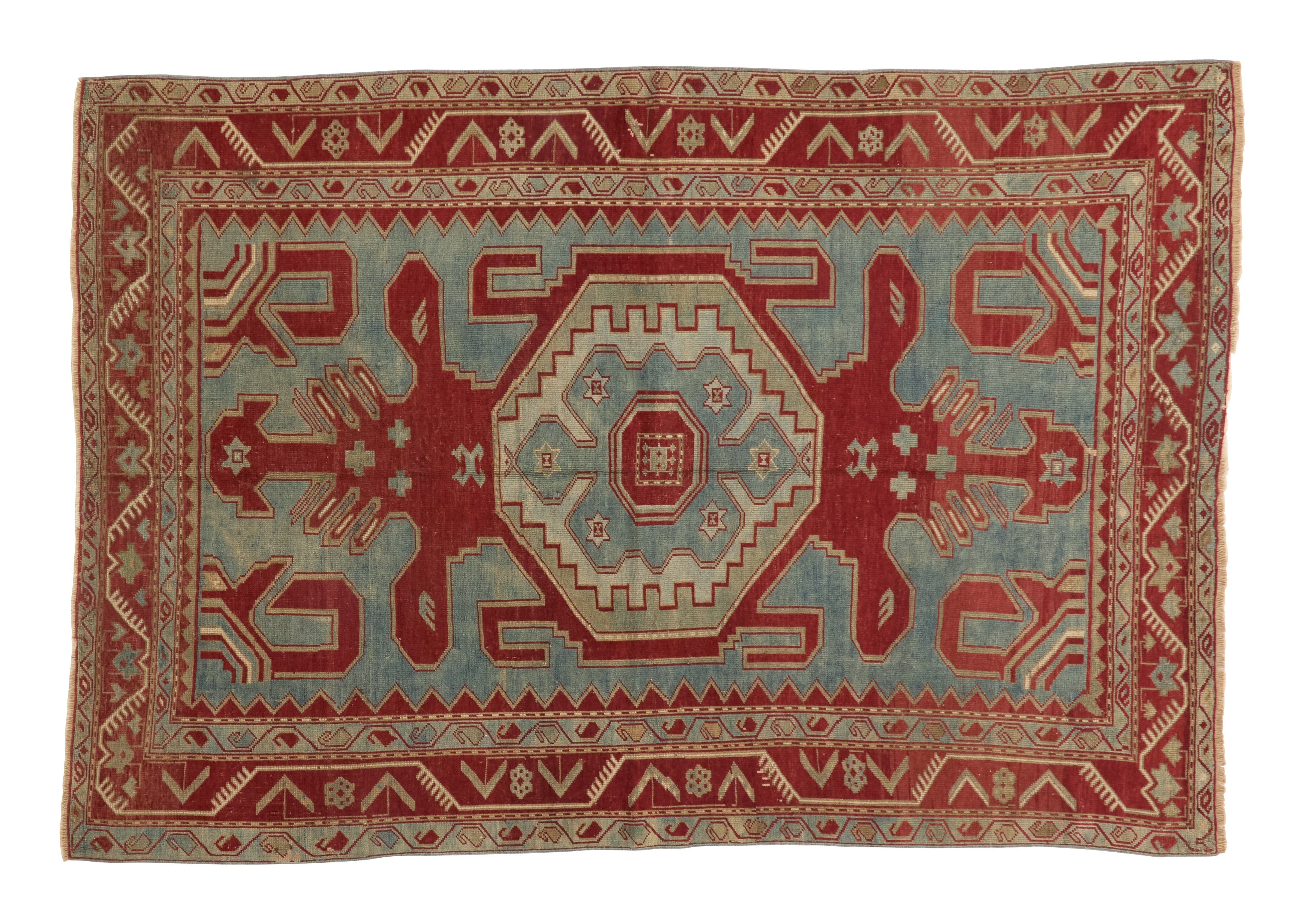 Jayson Home - Vintage Kazak Rug - 7'7" x 5'2"