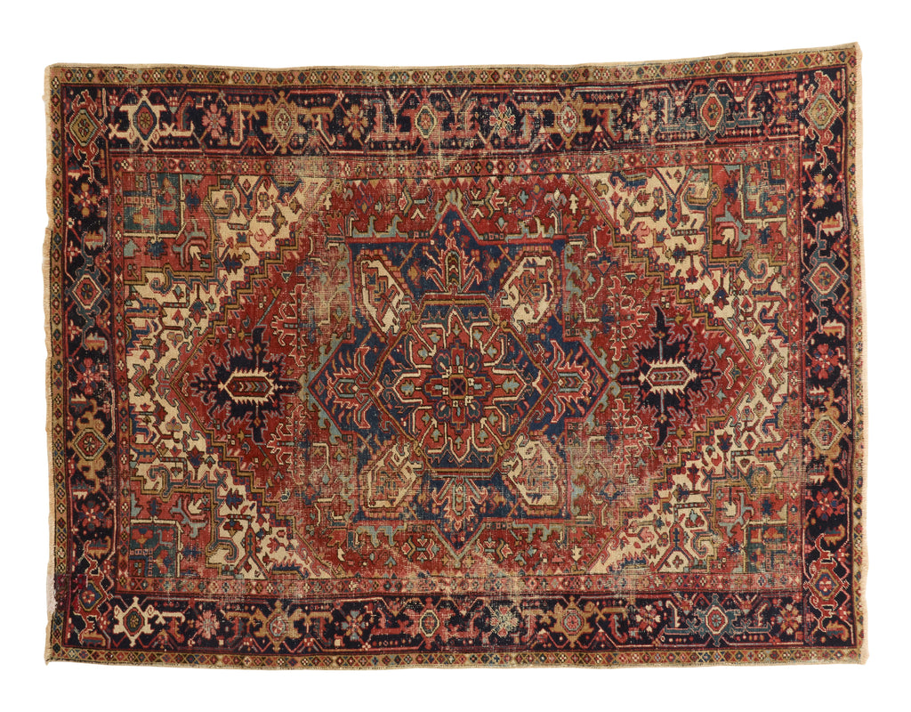 Jayson Home - Vintage Heriz Rug - 9'6" x 7'0"