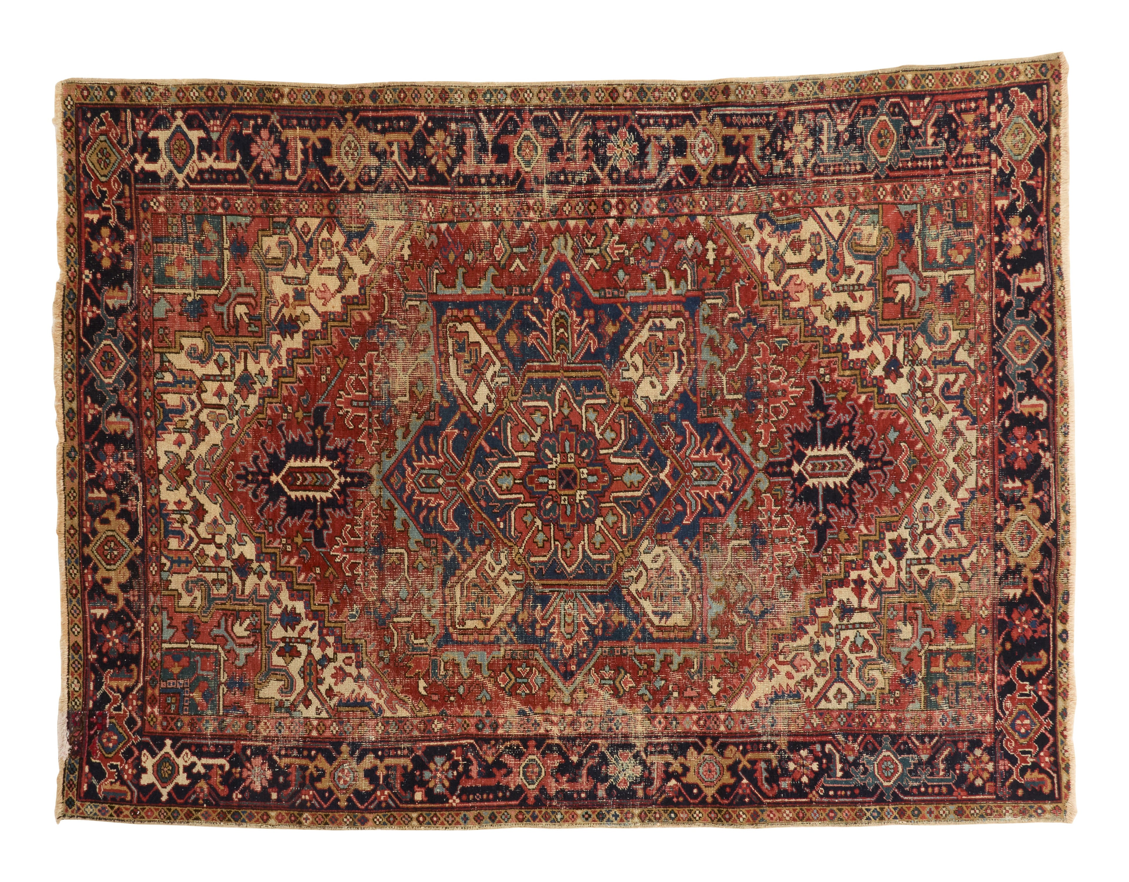 Jayson Home - Vintage Heriz Rug - 9'6" x 7'0"