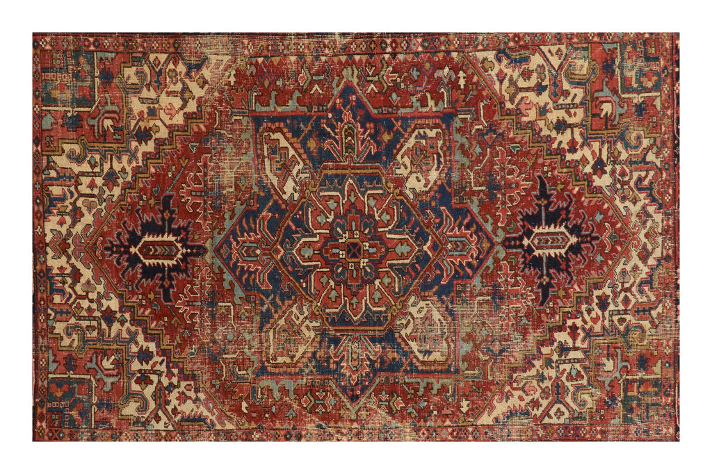 Jayson Home - Vintage Heriz Rug - 9'6" x 7'0"