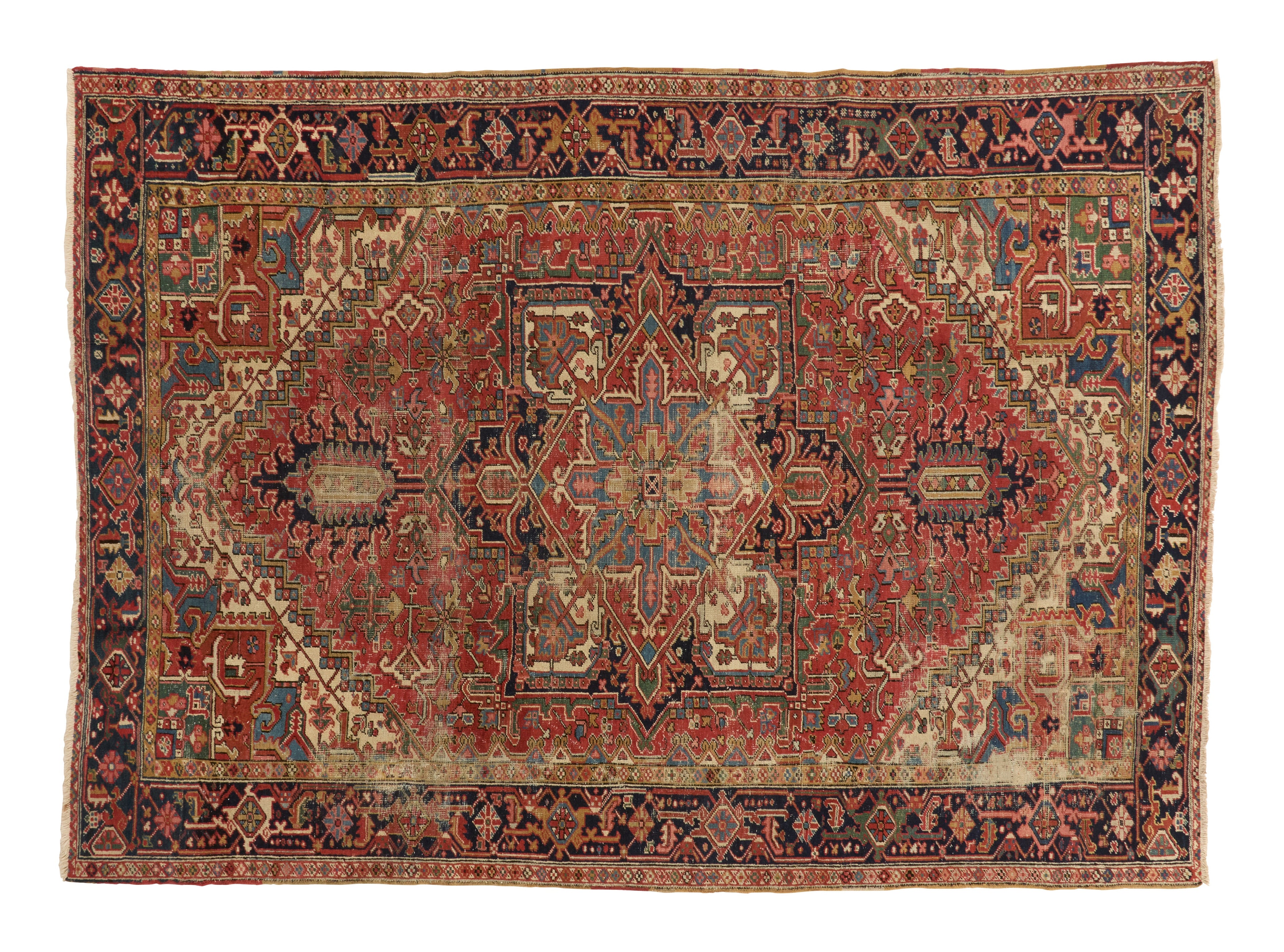 Jayson Home - Vintage Heriz Rug - 10'9" x 7'9"