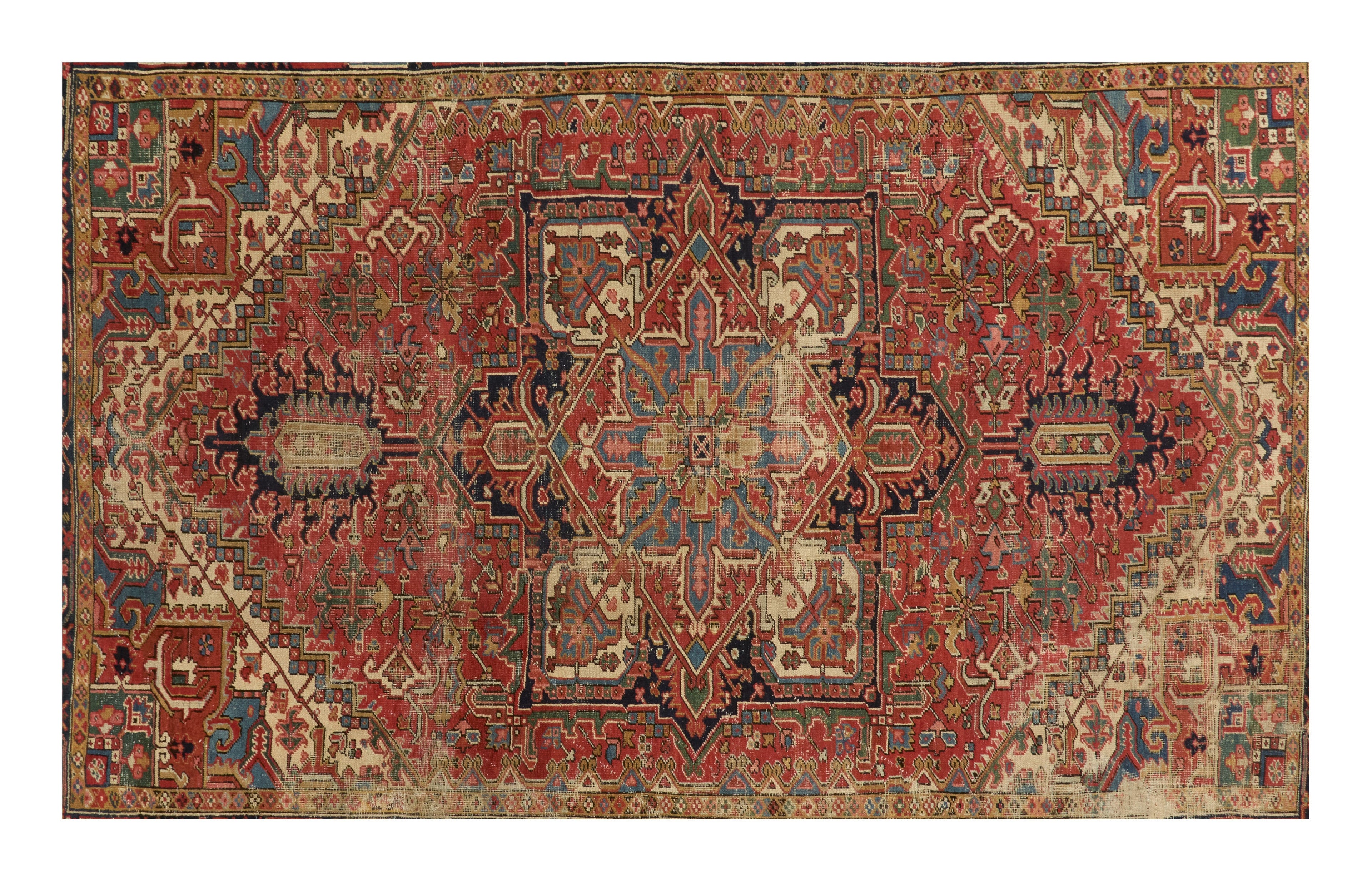 Jayson Home - Vintage Heriz Rug - 10'9" x 7'9"