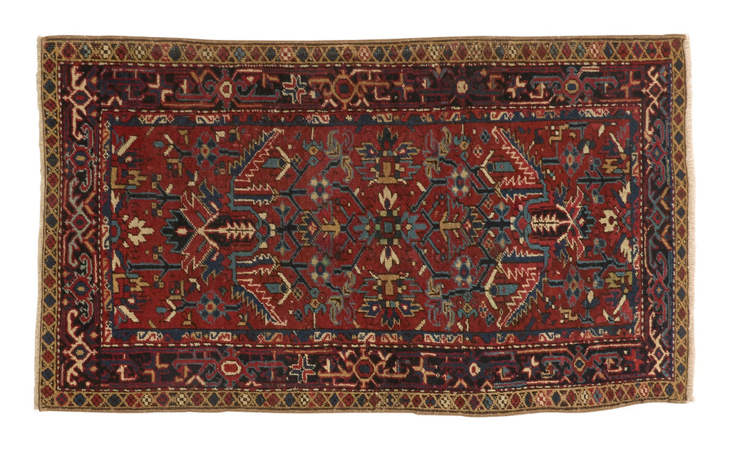 Jayson Home - Vintage Heriz Rug - 4'10" x 2'10"