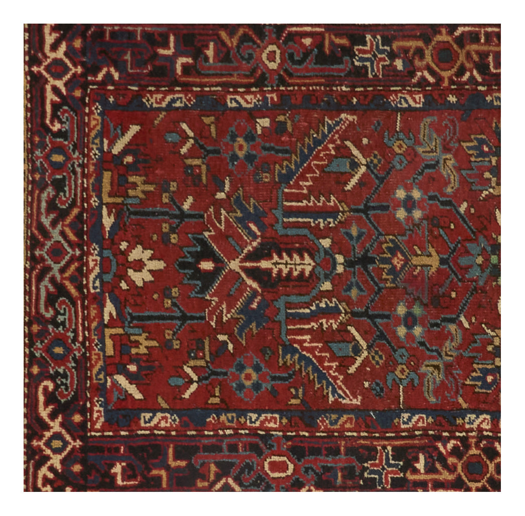Jayson Home - Vintage Heriz Rug - 4'10" x 2'10"