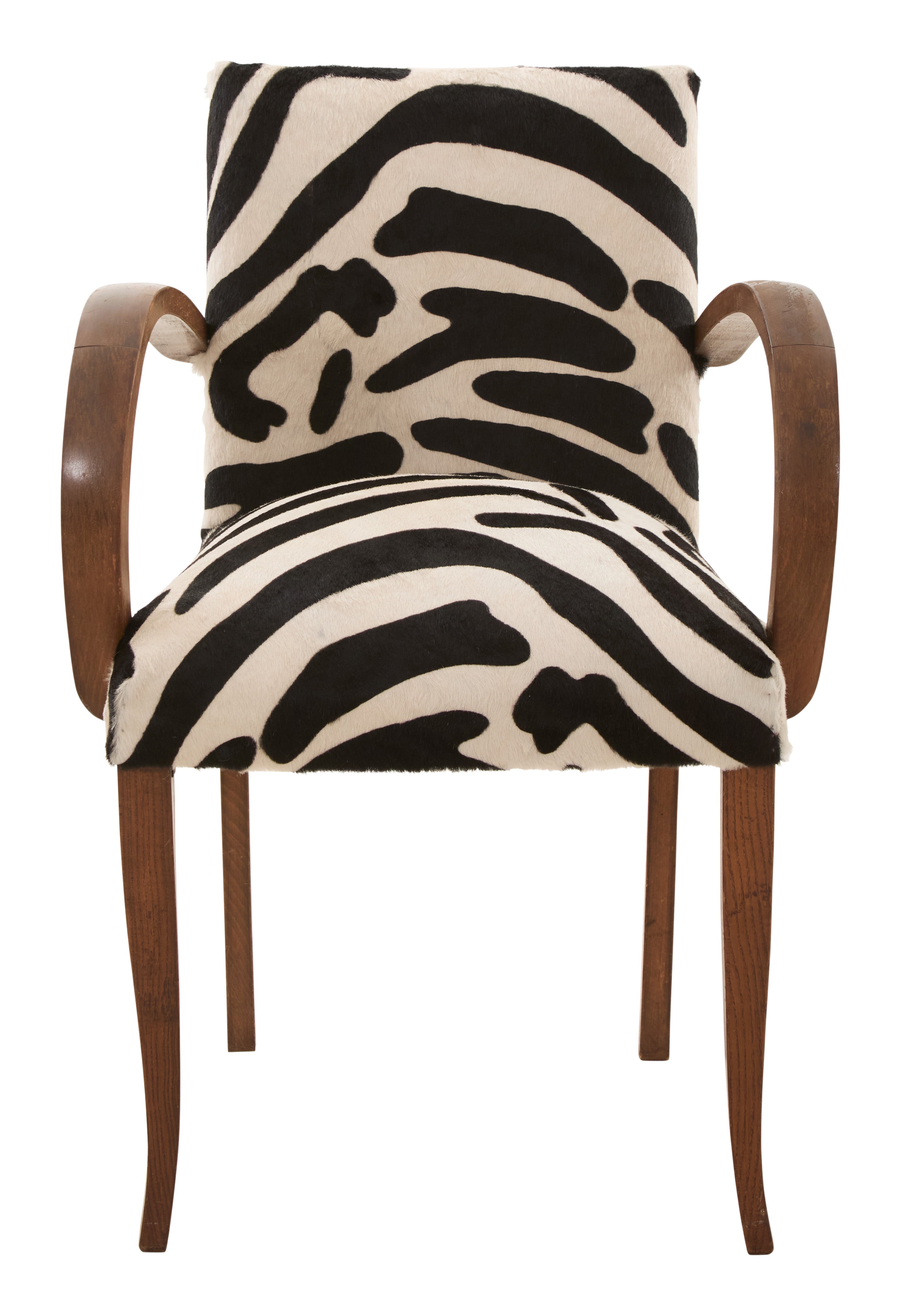 Jayson Home - Vintage Zebra Bentwood Armchair