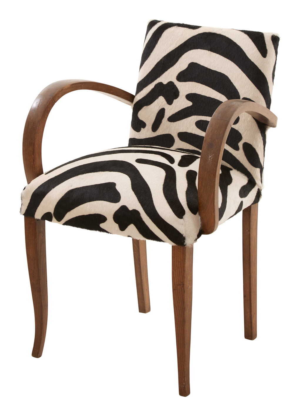 Jayson Home - Vintage Zebra Bentwood Armchair