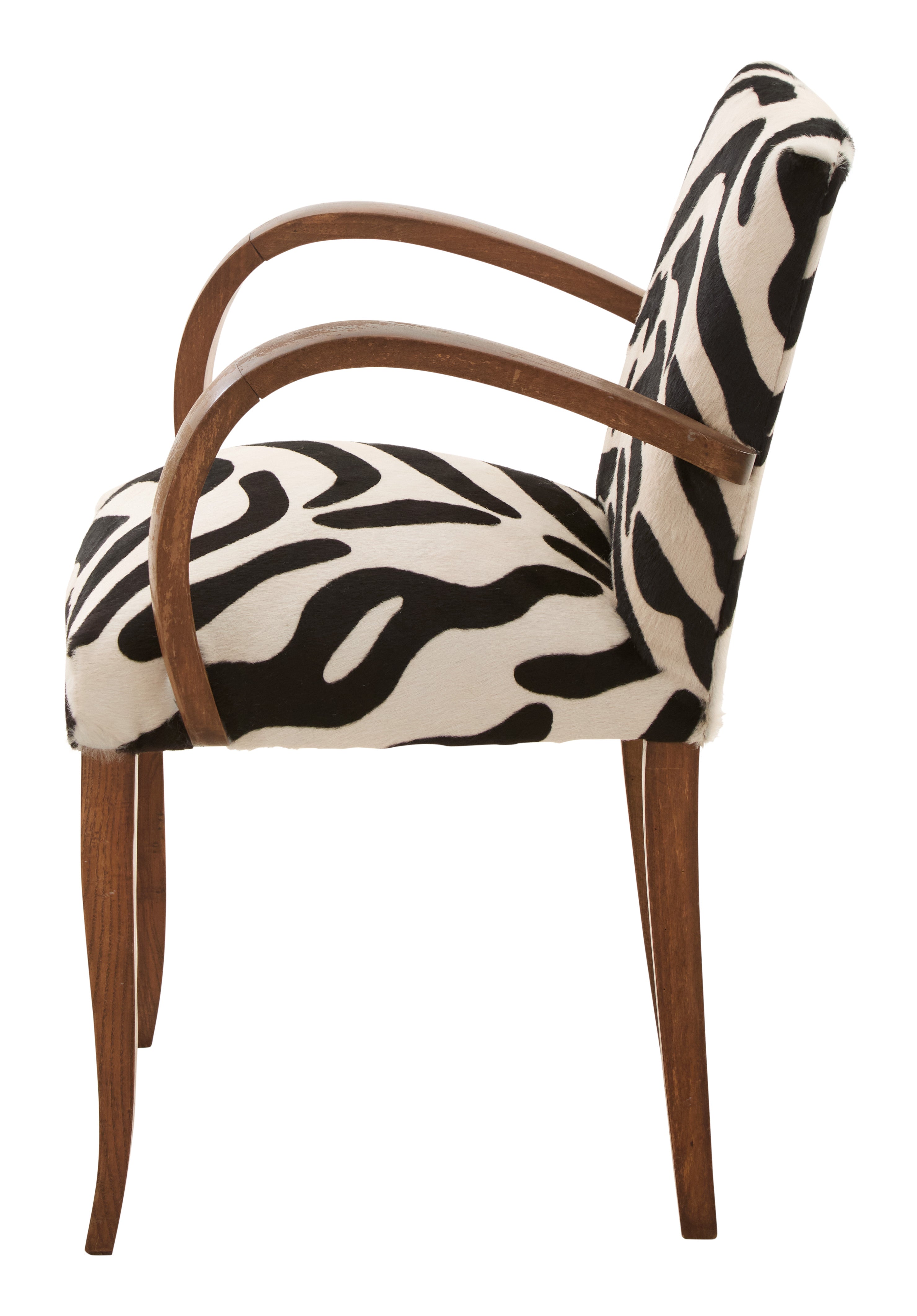 Jayson Home - Vintage Zebra Bentwood Armchair