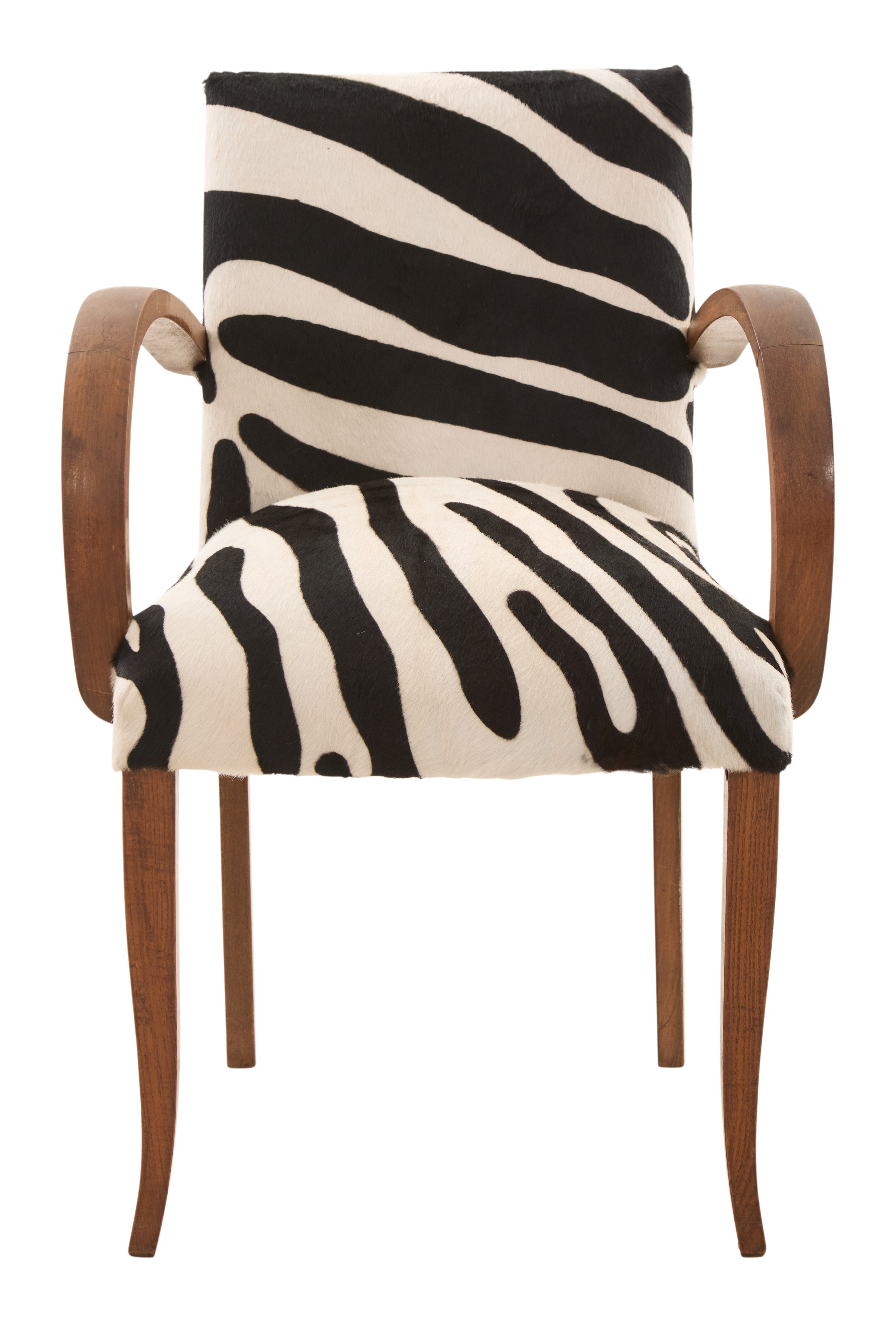 Jayson Home - Vintage Zebra Bentwood Armchair