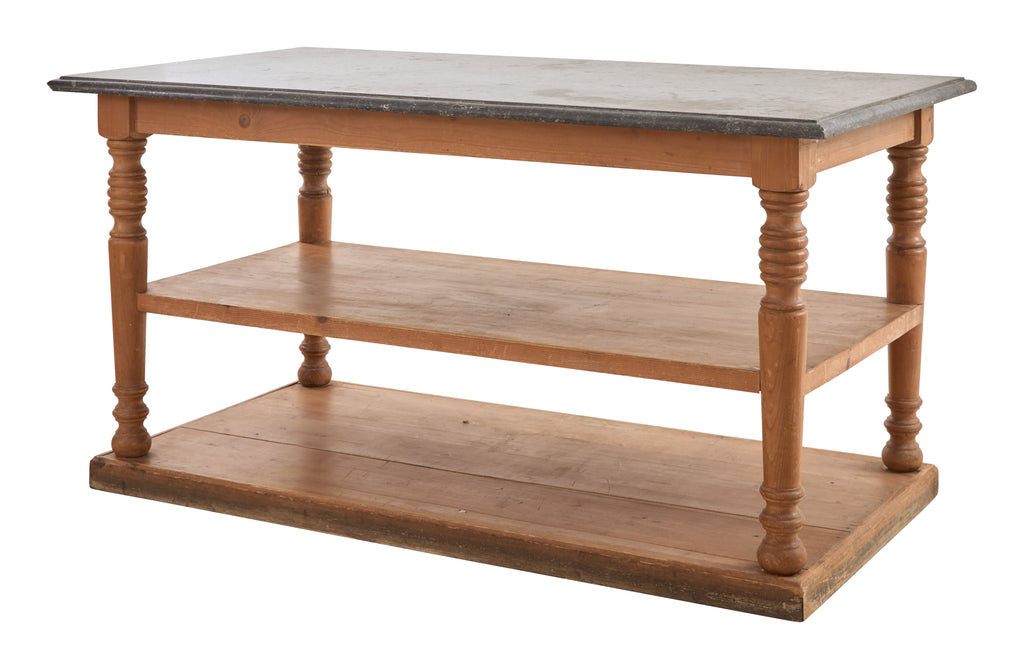 Jayson Home - Antique Stone Top Drapers Table
