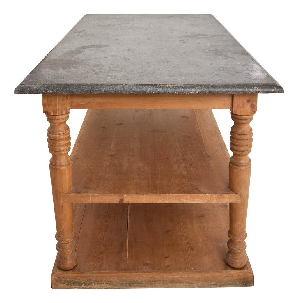 Jayson Home - Antique Stone Top Drapers Table