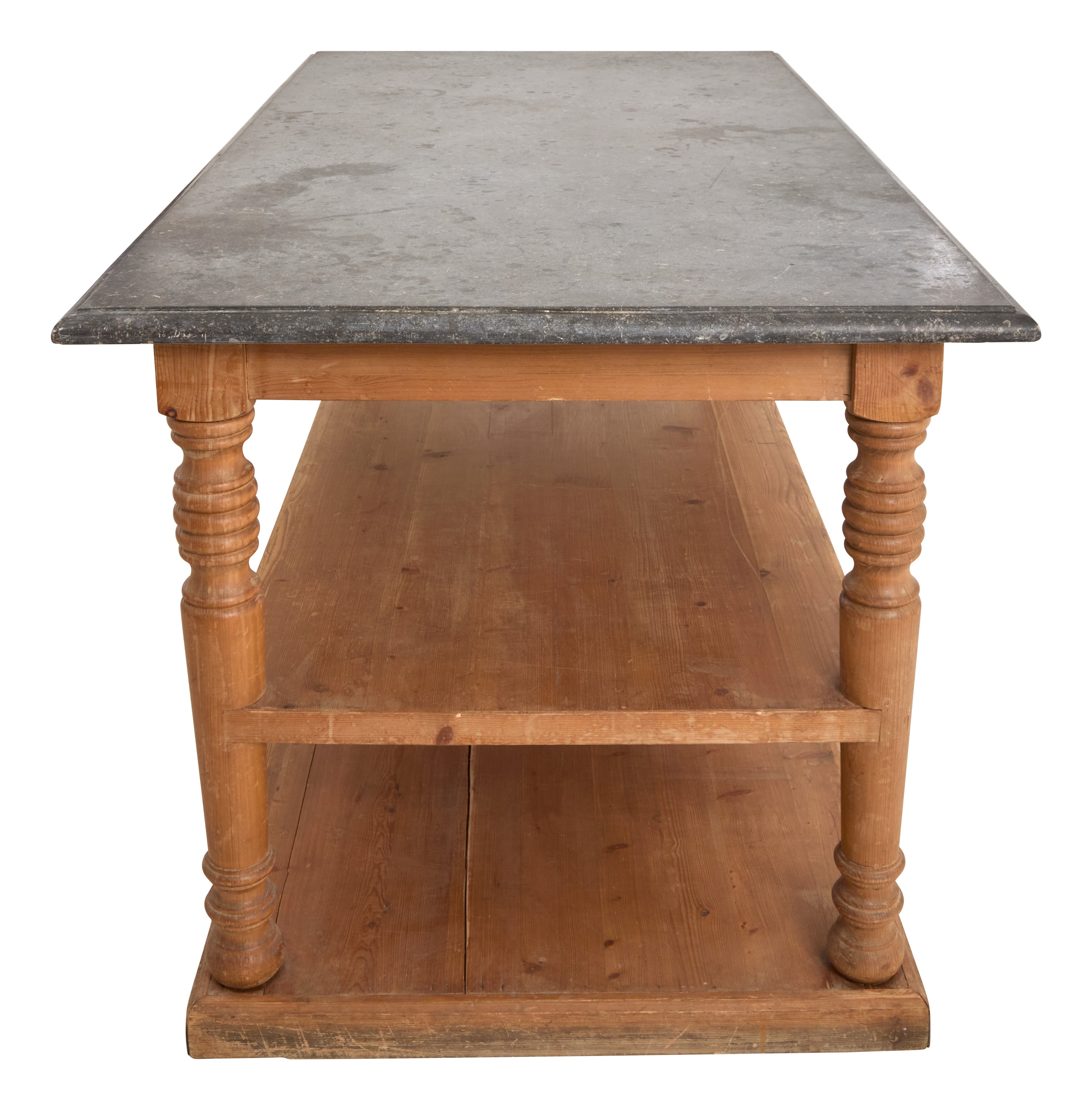 Jayson Home - Antique Stone Top Drapers Table
