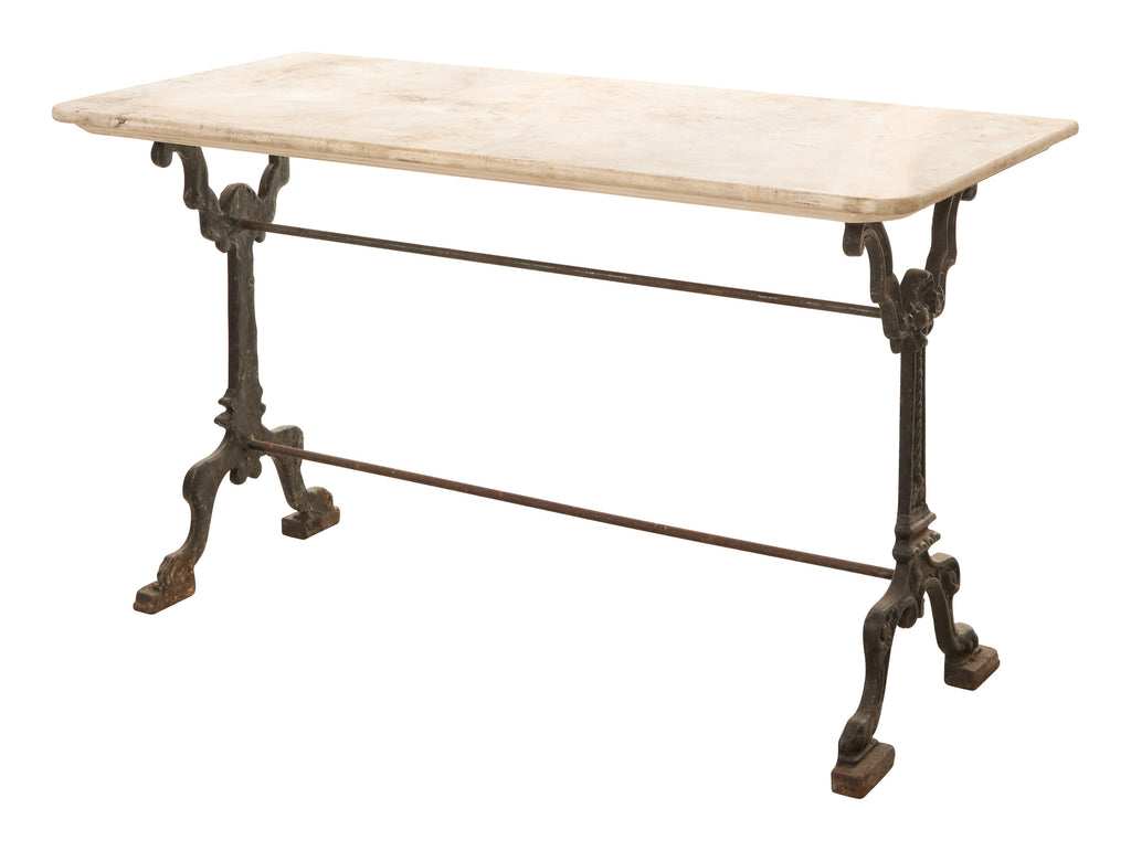 Jayson Home - Antique Marble Top Bistro Table