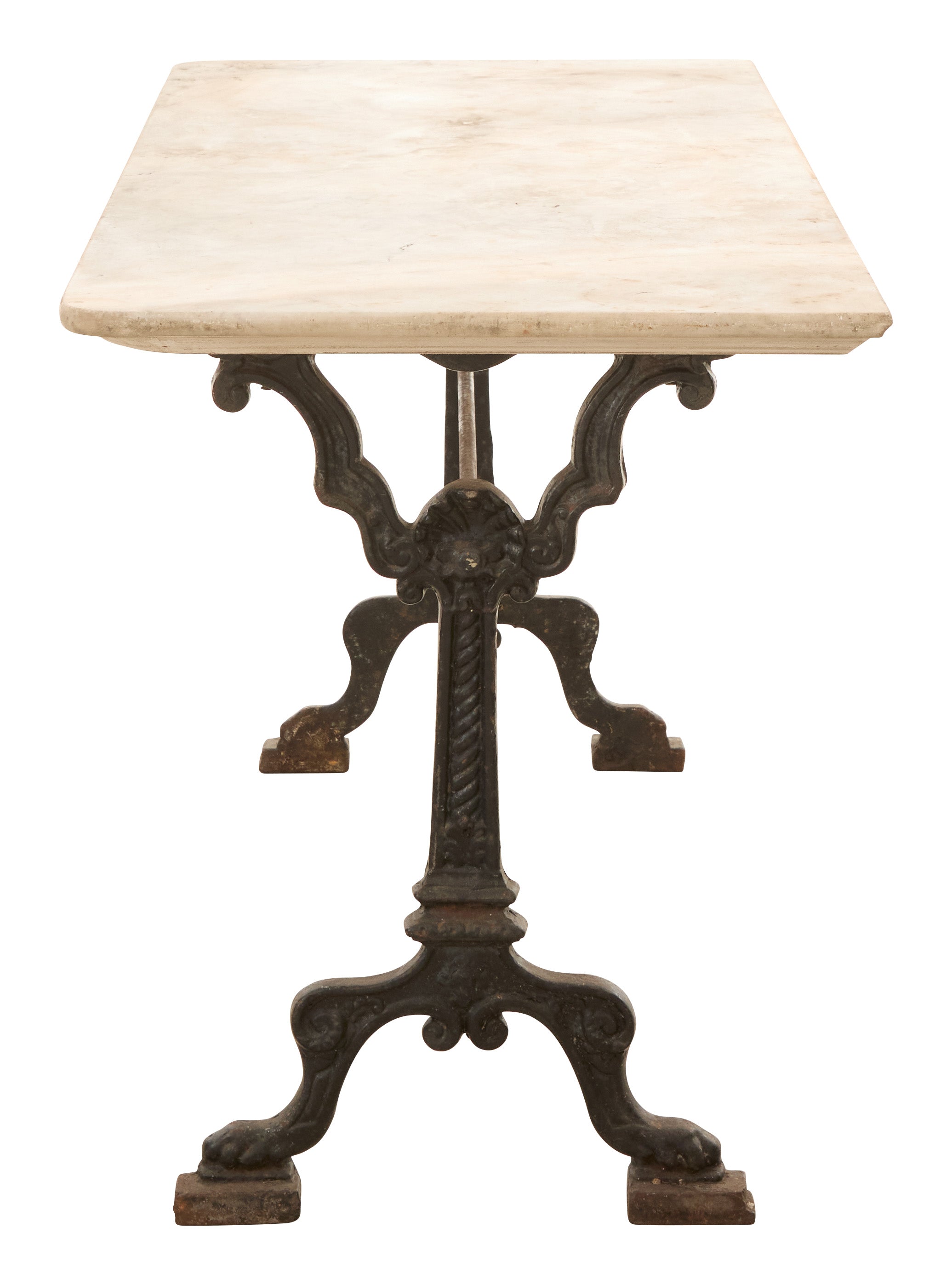 Jayson Home - Antique Marble Top Bistro Table