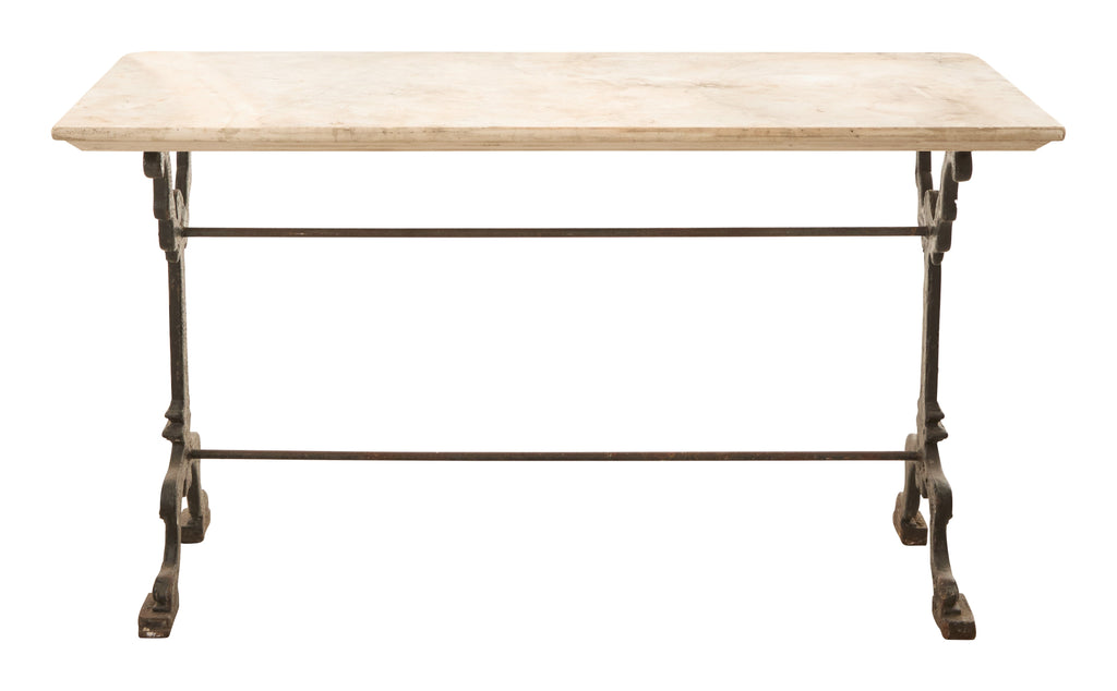 Jayson Home - Antique Marble Top Bistro Table