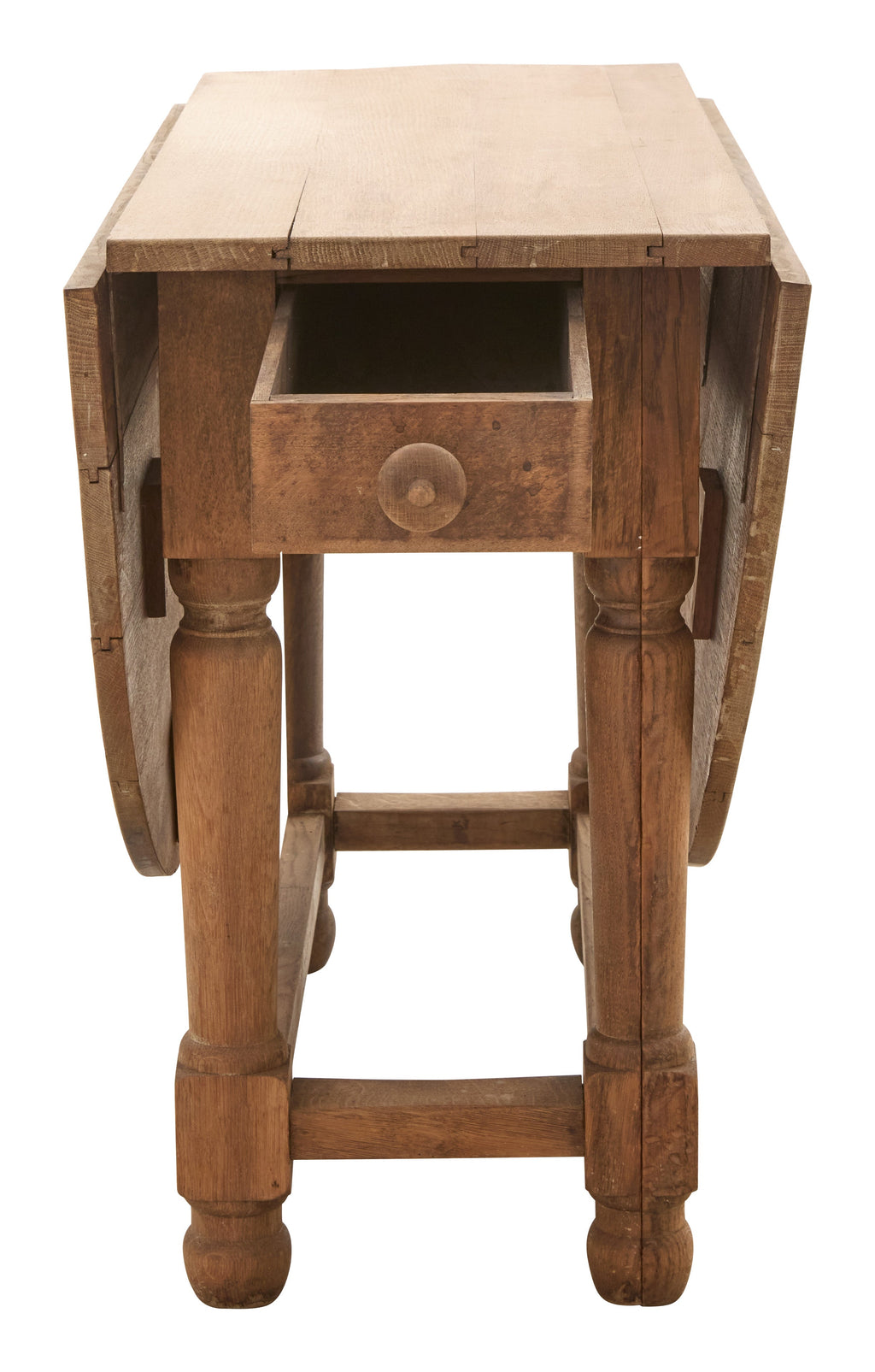 Jayson Home - Antique Oak Drop Leaf Table