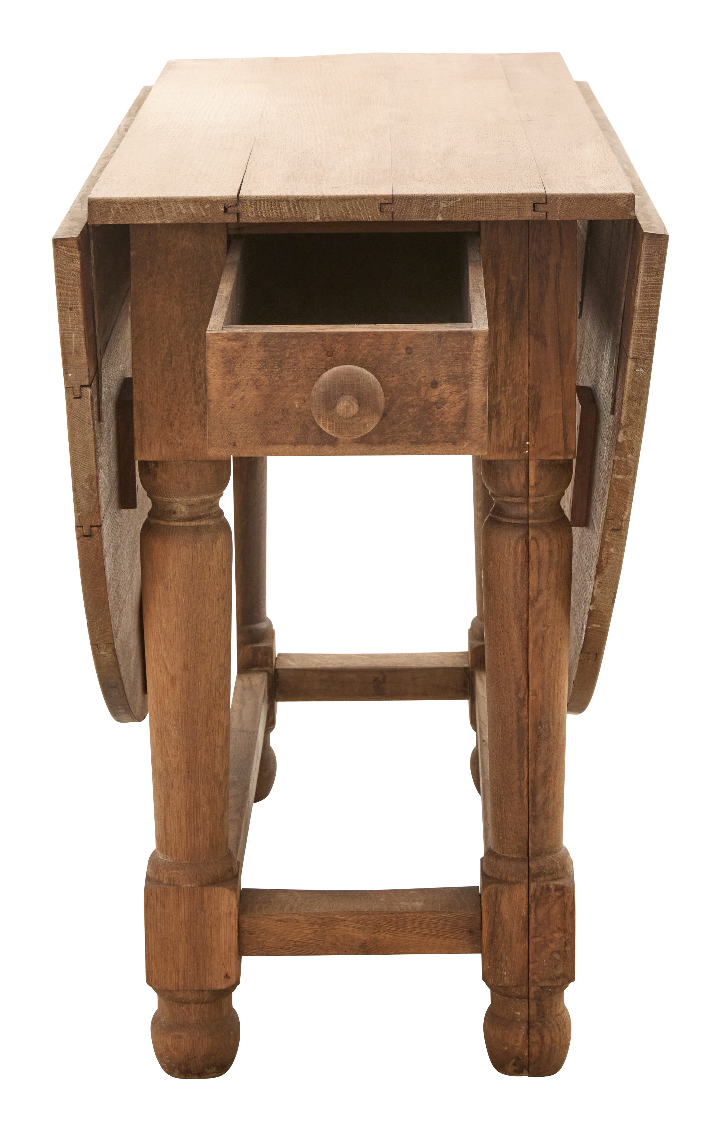 Jayson Home - Antique Oak Drop Leaf Table