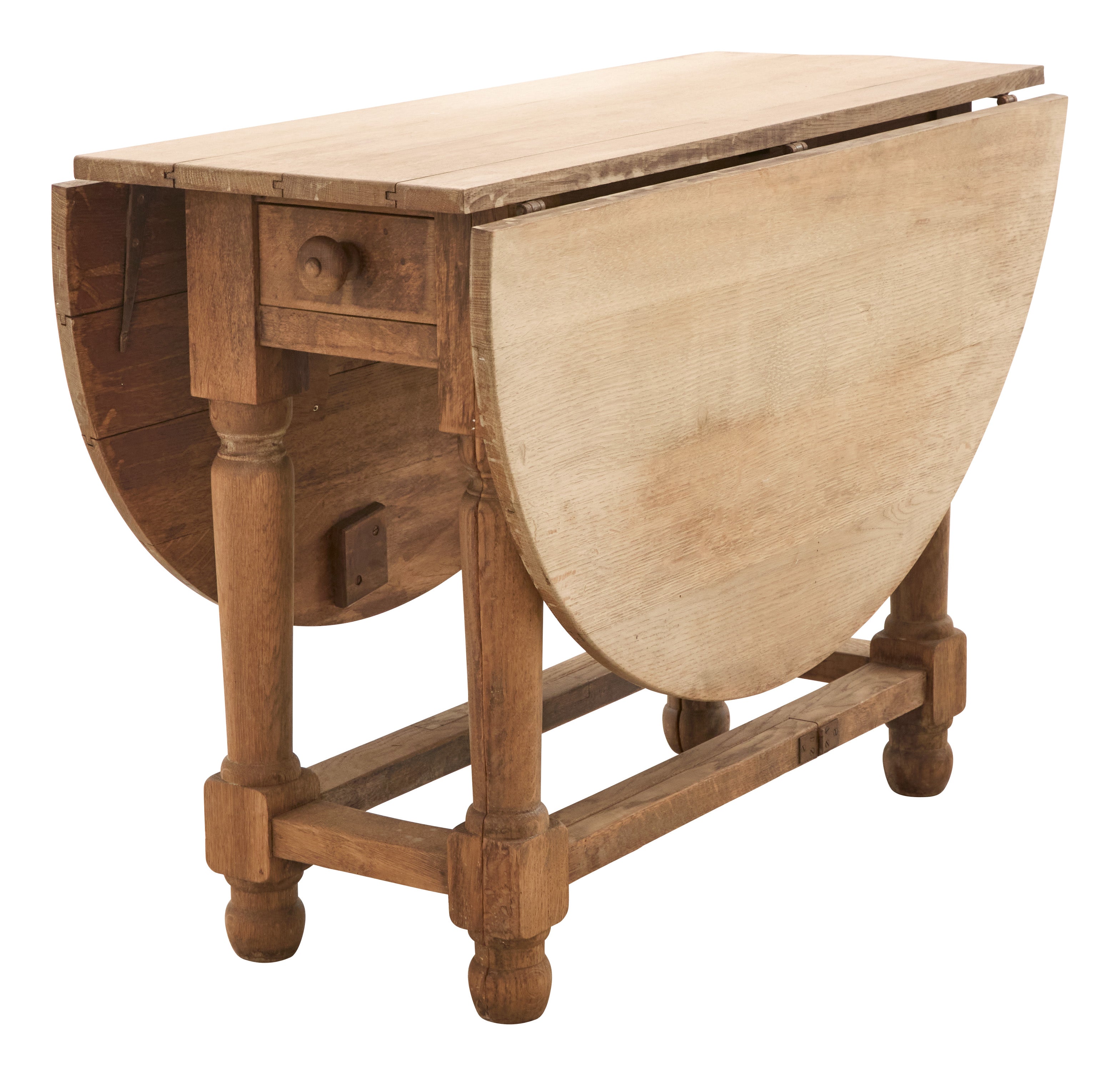 Jayson Home - Antique Oak Drop Leaf Table