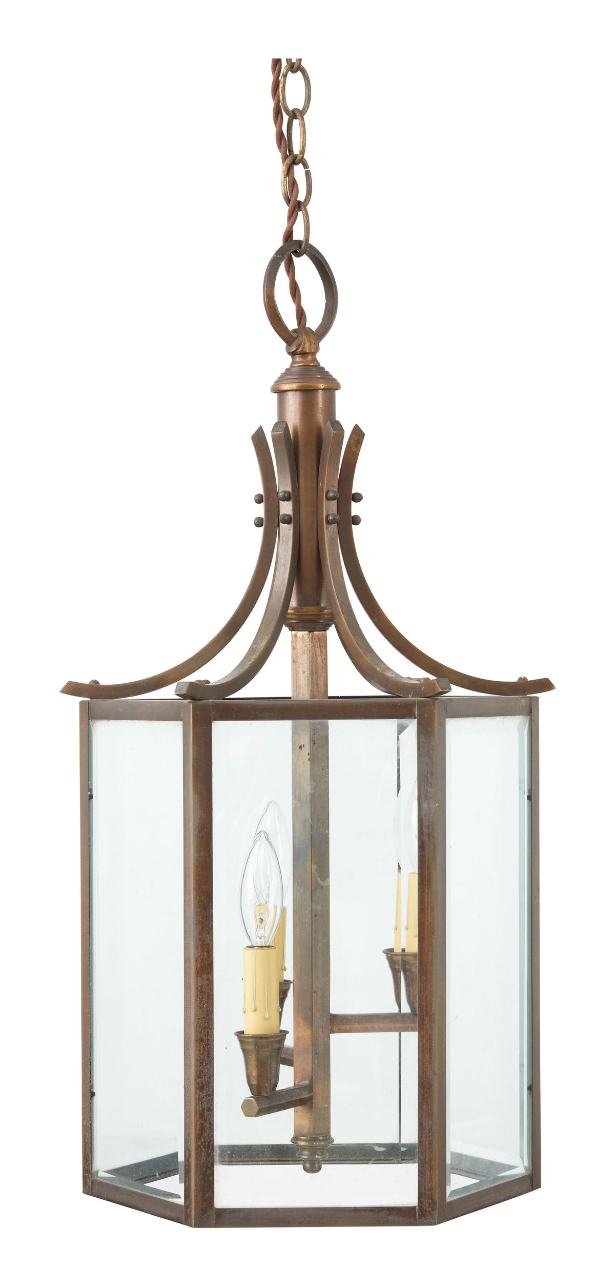 Jayson Home - Vintage Brass Lantern