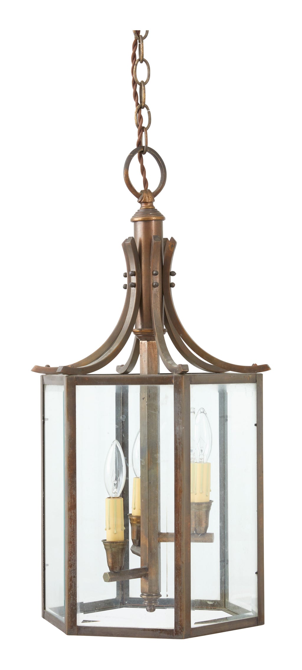 Jayson Home - Vintage Brass Lantern