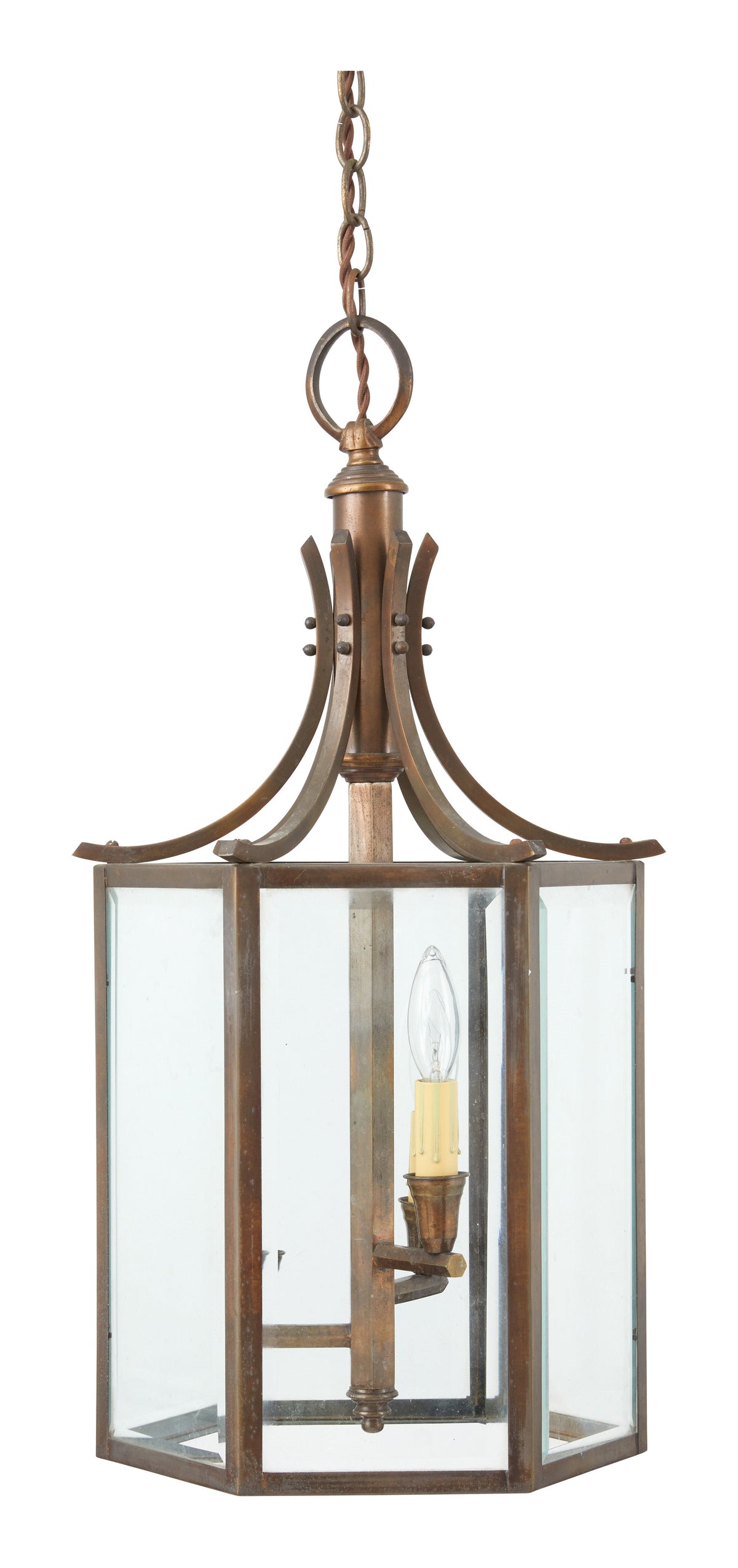 Jayson Home - Vintage Brass Lantern