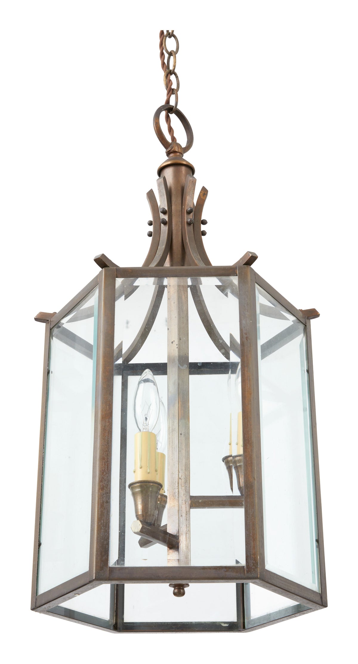 Jayson Home - Vintage Brass Lantern