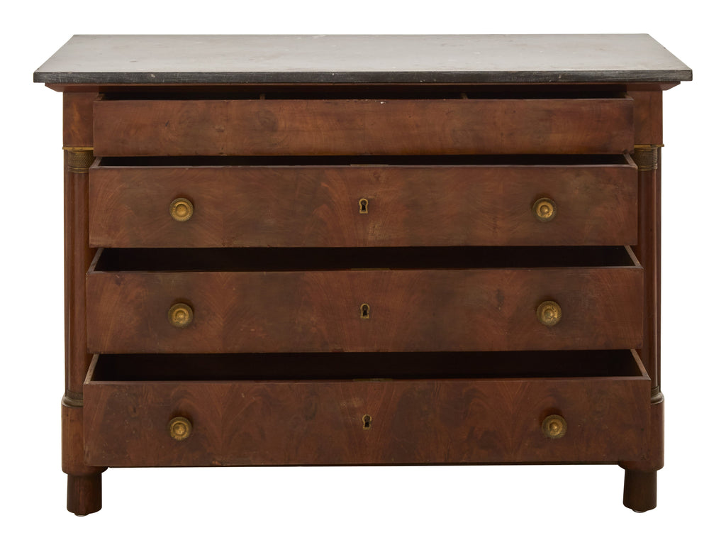 Jayson Home - Antique Empire Marble Top Commode
