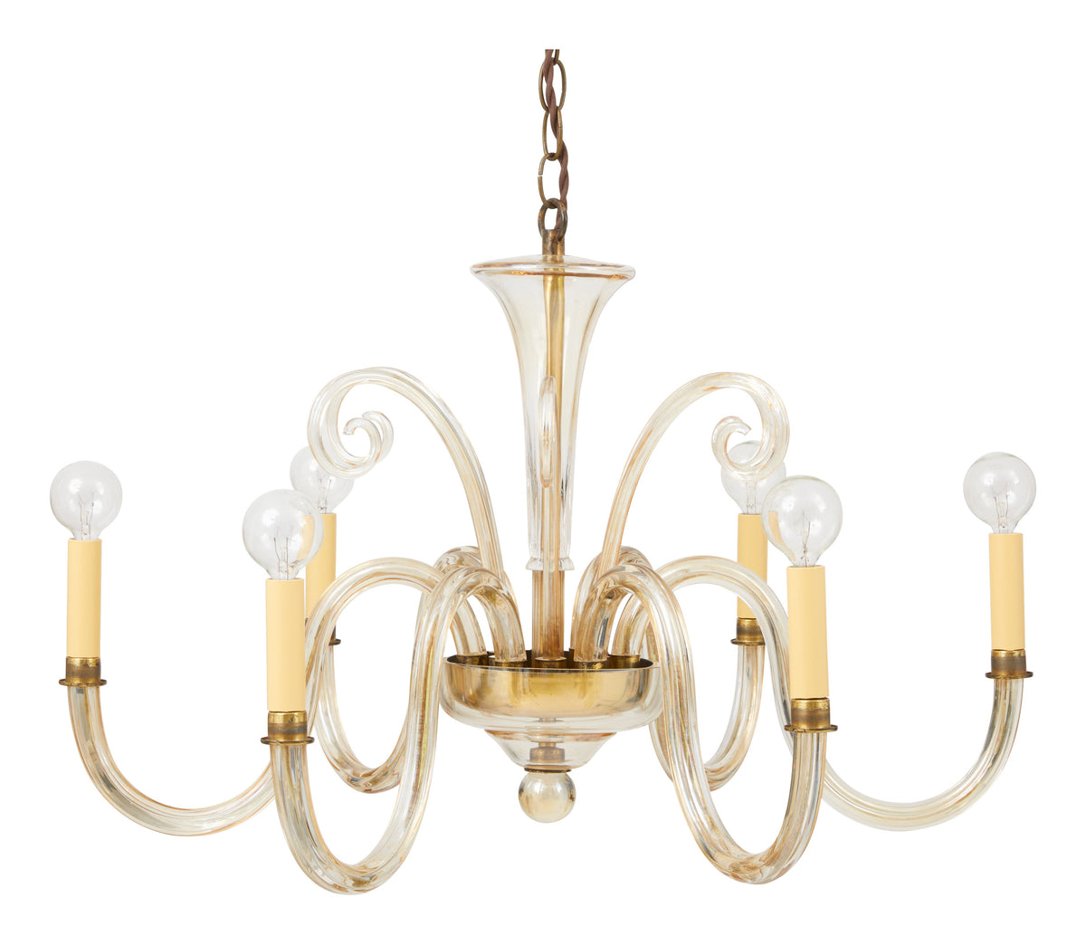 Jayson Home - Vintage Murano Glass Chandelier