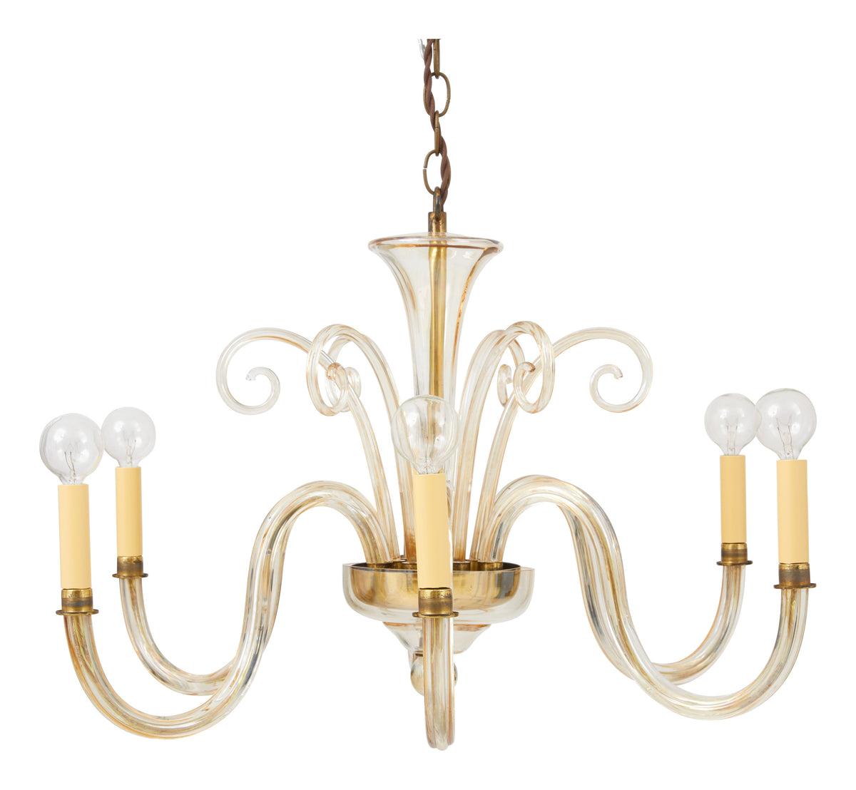 Jayson Home - Vintage Murano Glass Chandelier