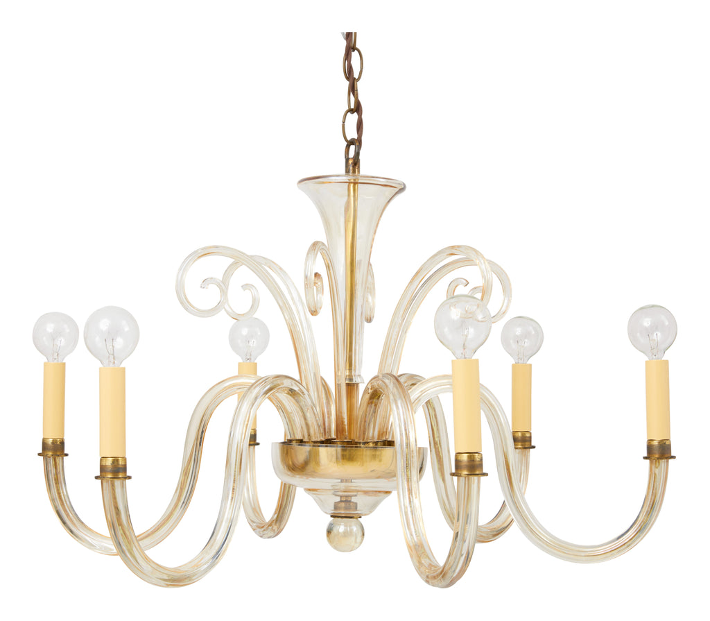 Jayson Home - Vintage Murano Glass Chandelier