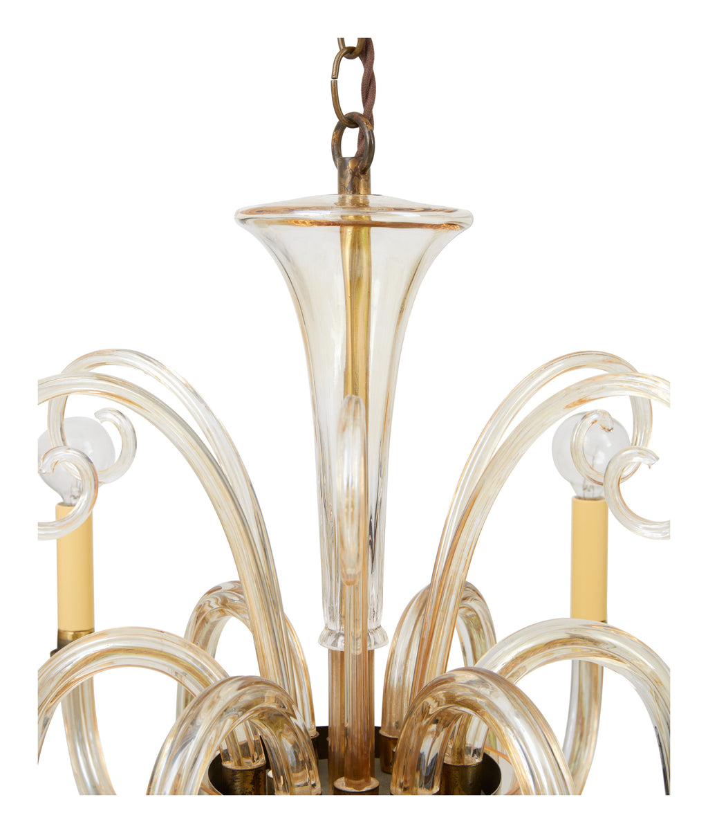 Jayson Home - Vintage Murano Glass Chandelier