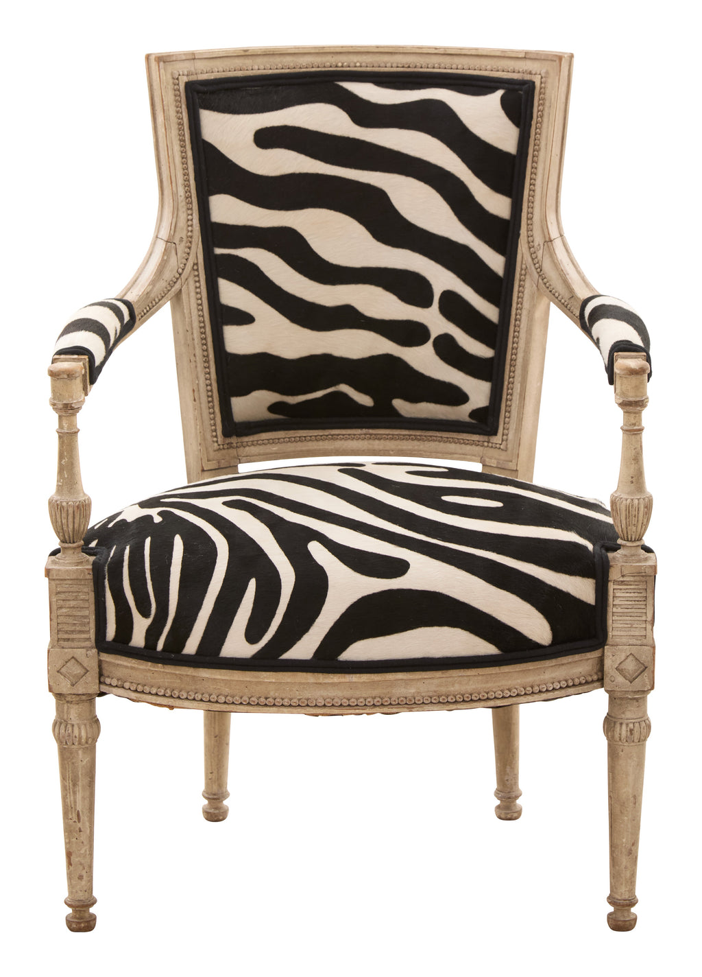 Jayson Home - Antique Zebra Armchair
