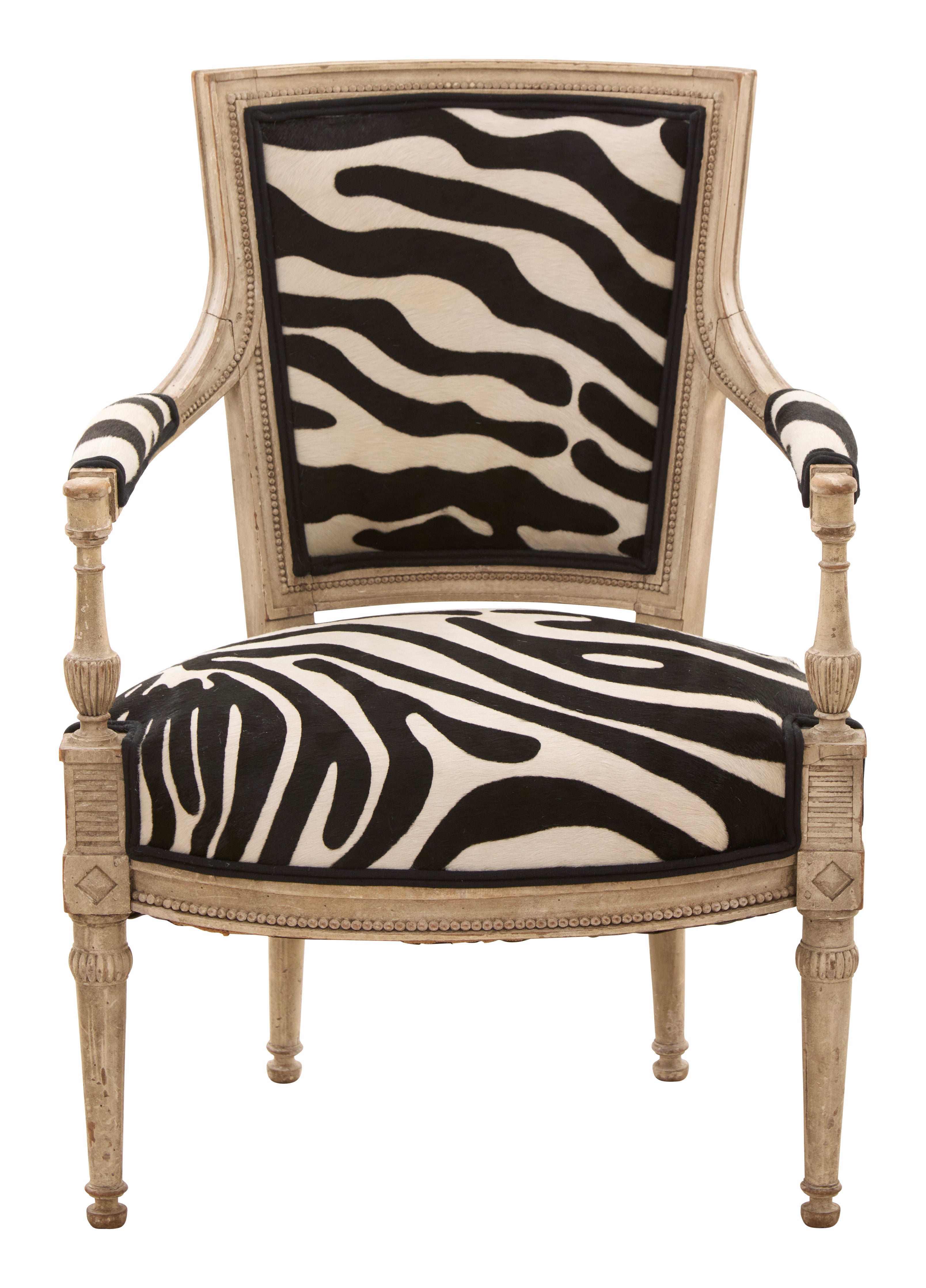 Jayson Home - Antique Zebra Armchair