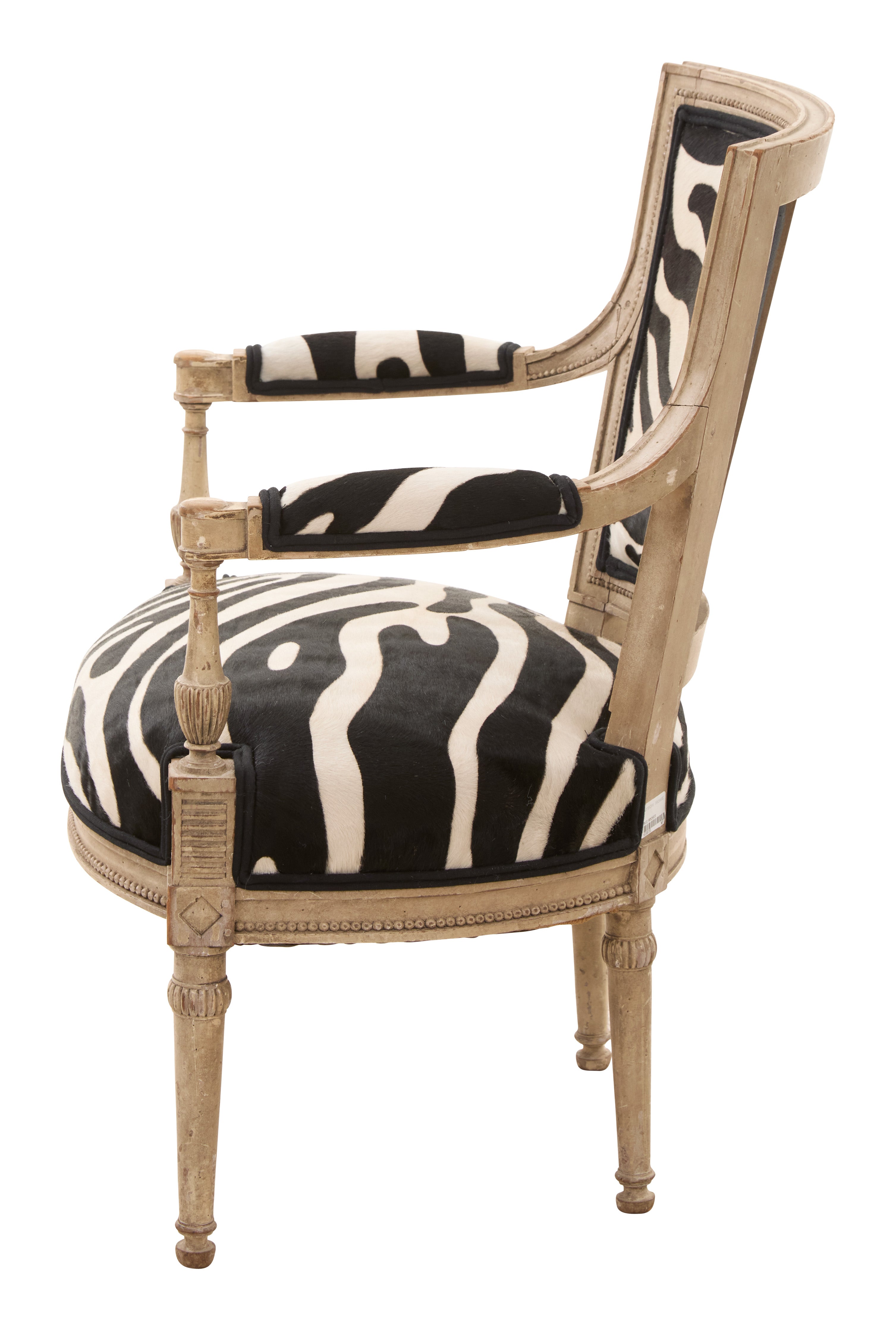 Jayson Home - Antique Zebra Armchair