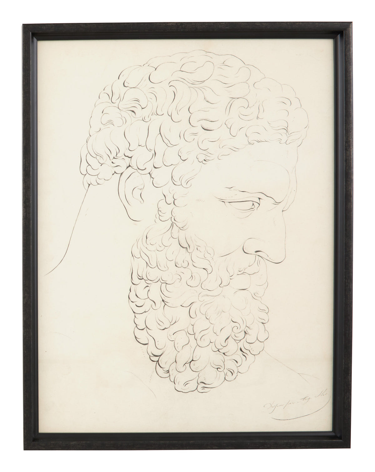 Jayson Home - Antique Graphite Portrait