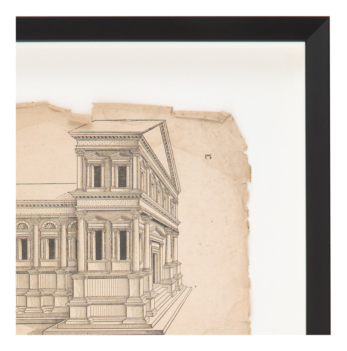 Jayson Home - Antique Charcoal Architectural Drawing III