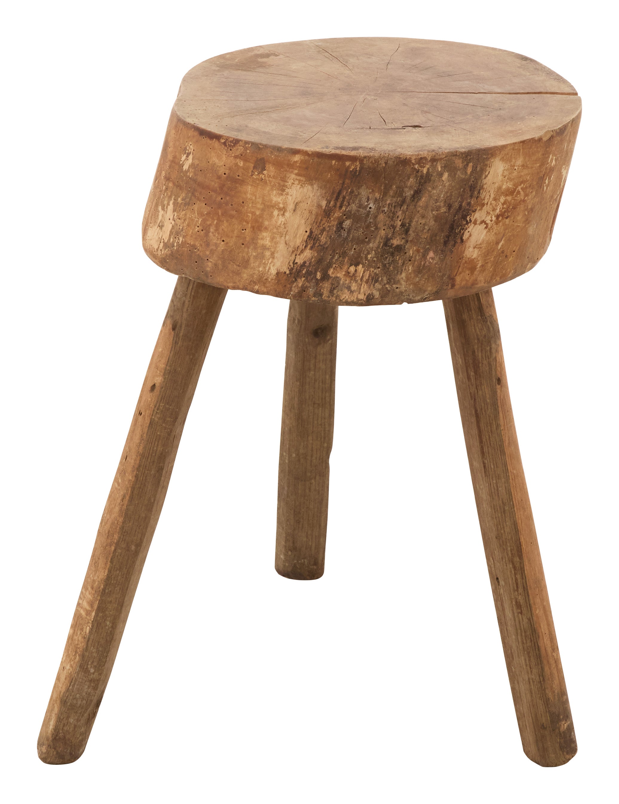 Jayson Home - Vintage Wood Stool