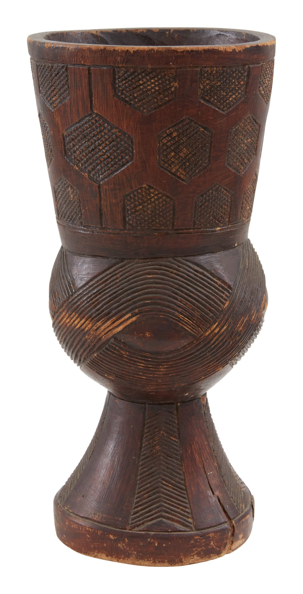 Jayson Home - Vintage African Wood Vessel