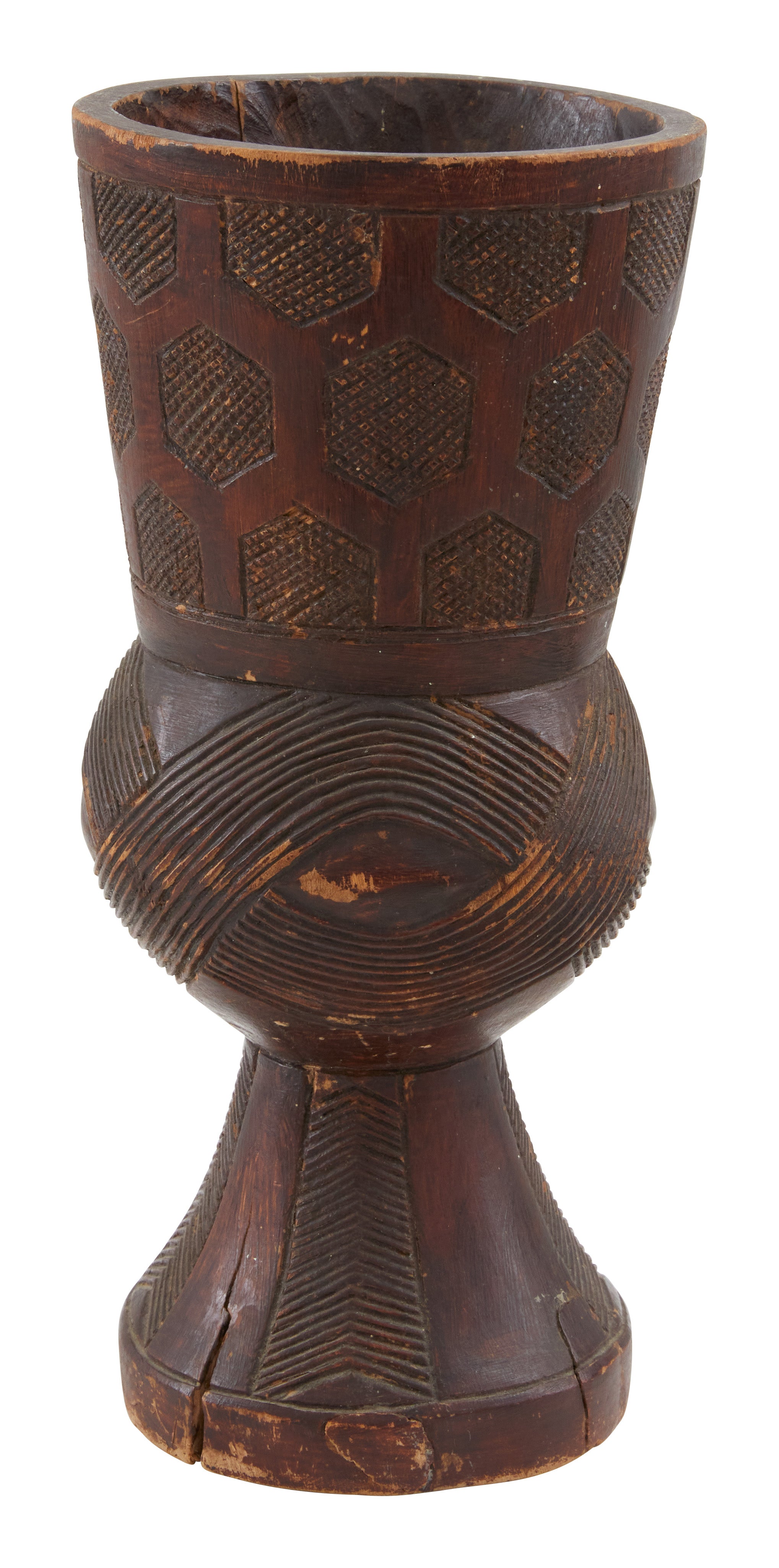 Jayson Home - Vintage African Wood Vessel