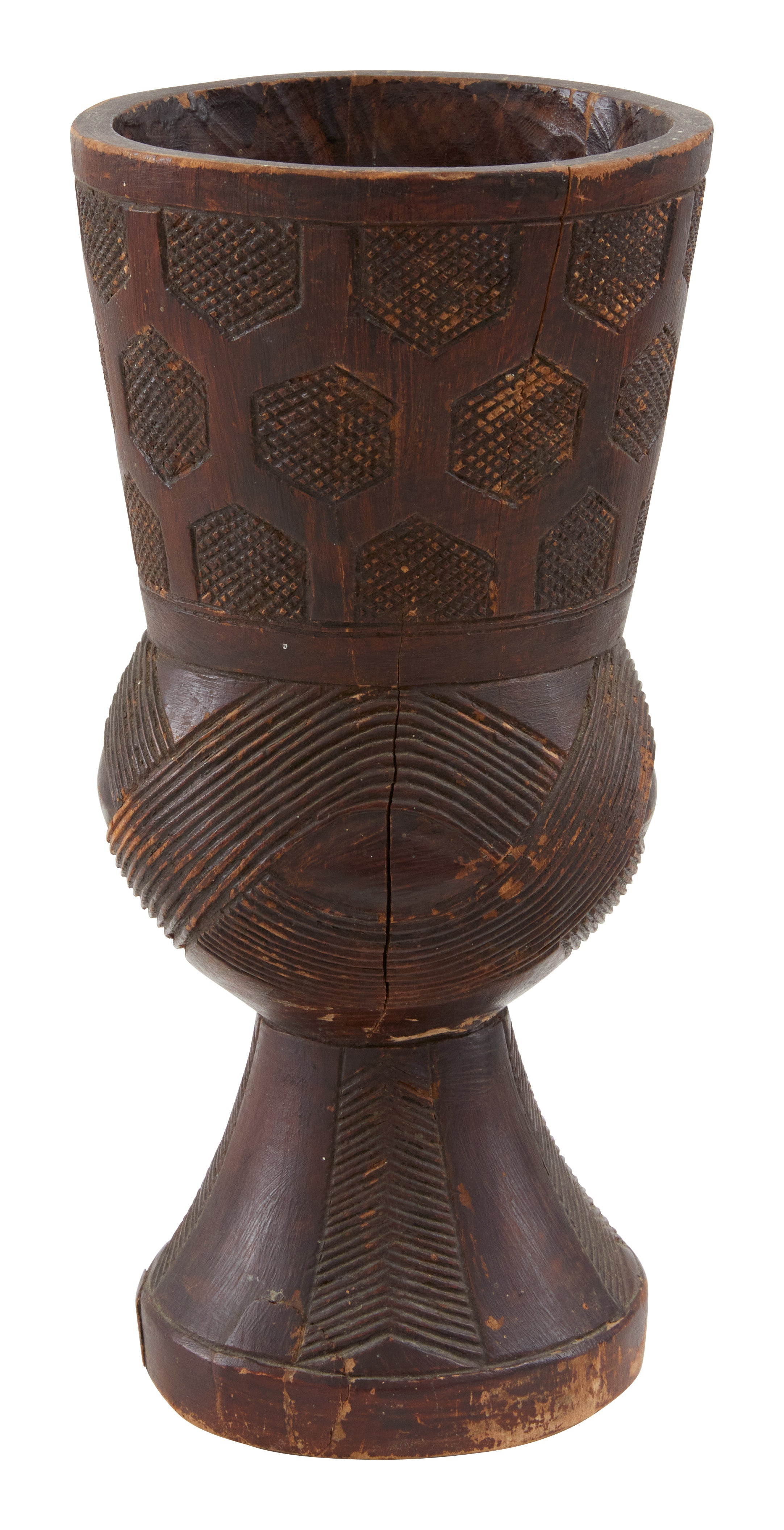 Jayson Home - Vintage African Wood Vessel