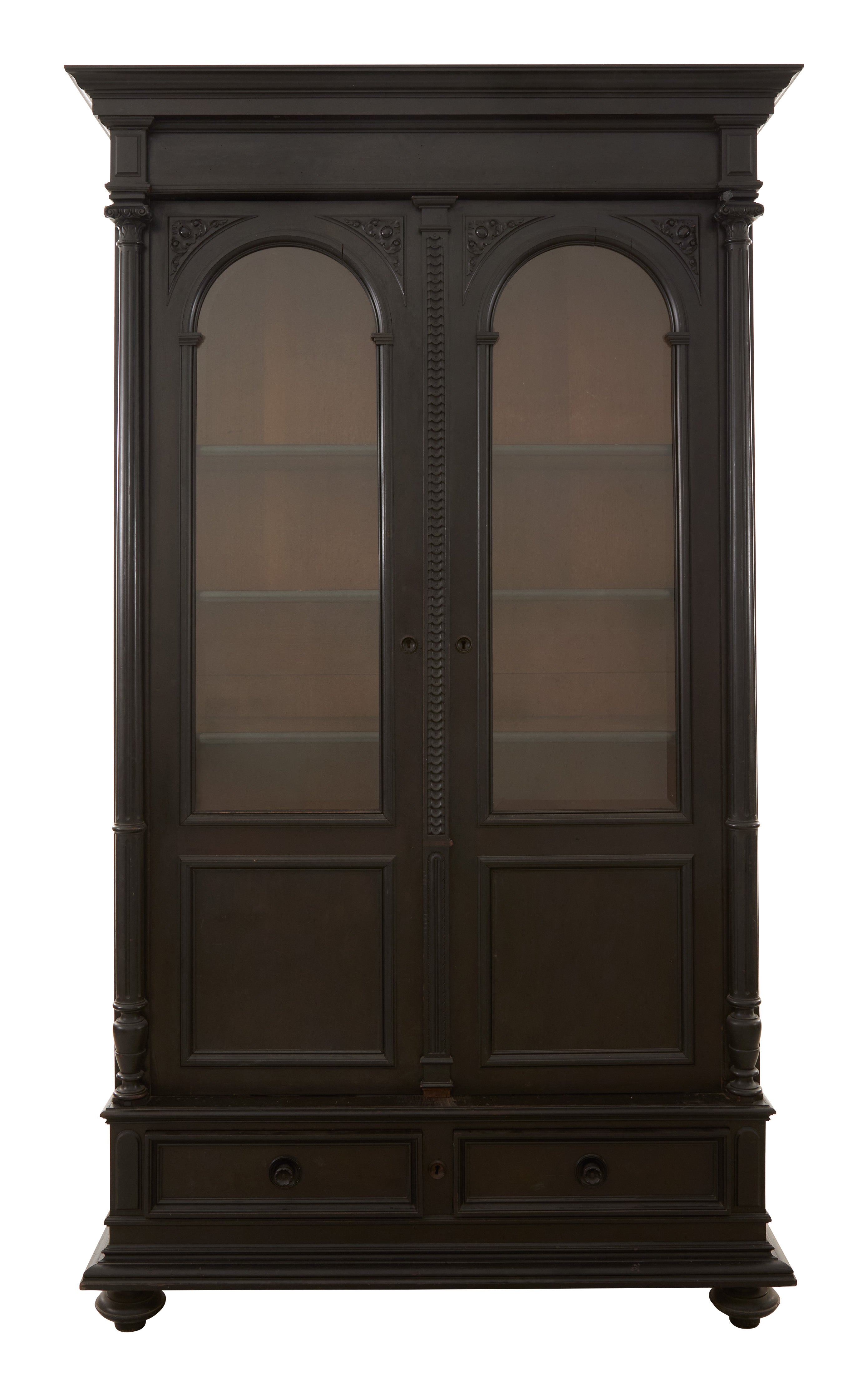 Jayson Home - Antique Napoleon III Vitrine