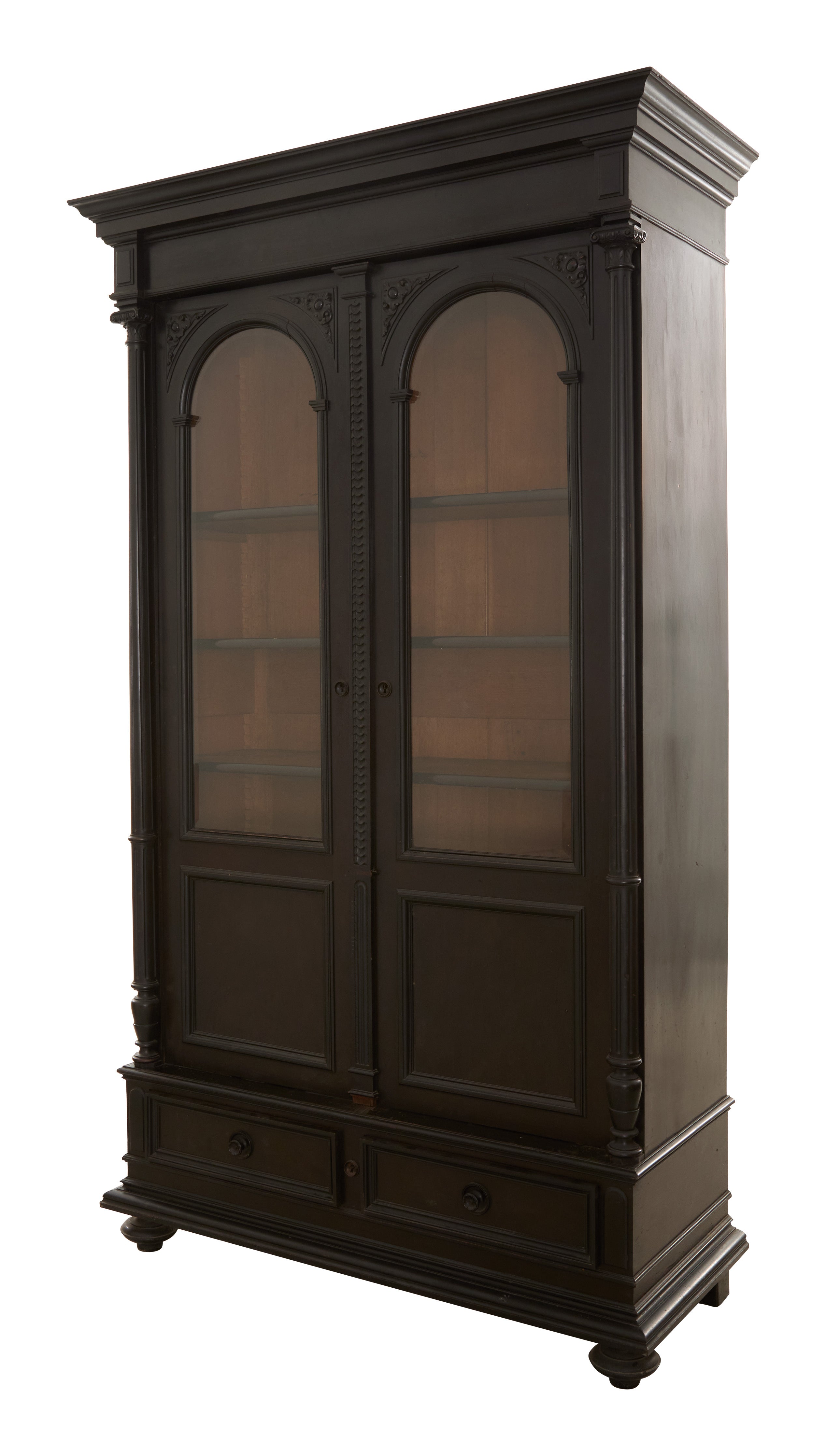 Jayson Home - Antique Napoleon III Vitrine