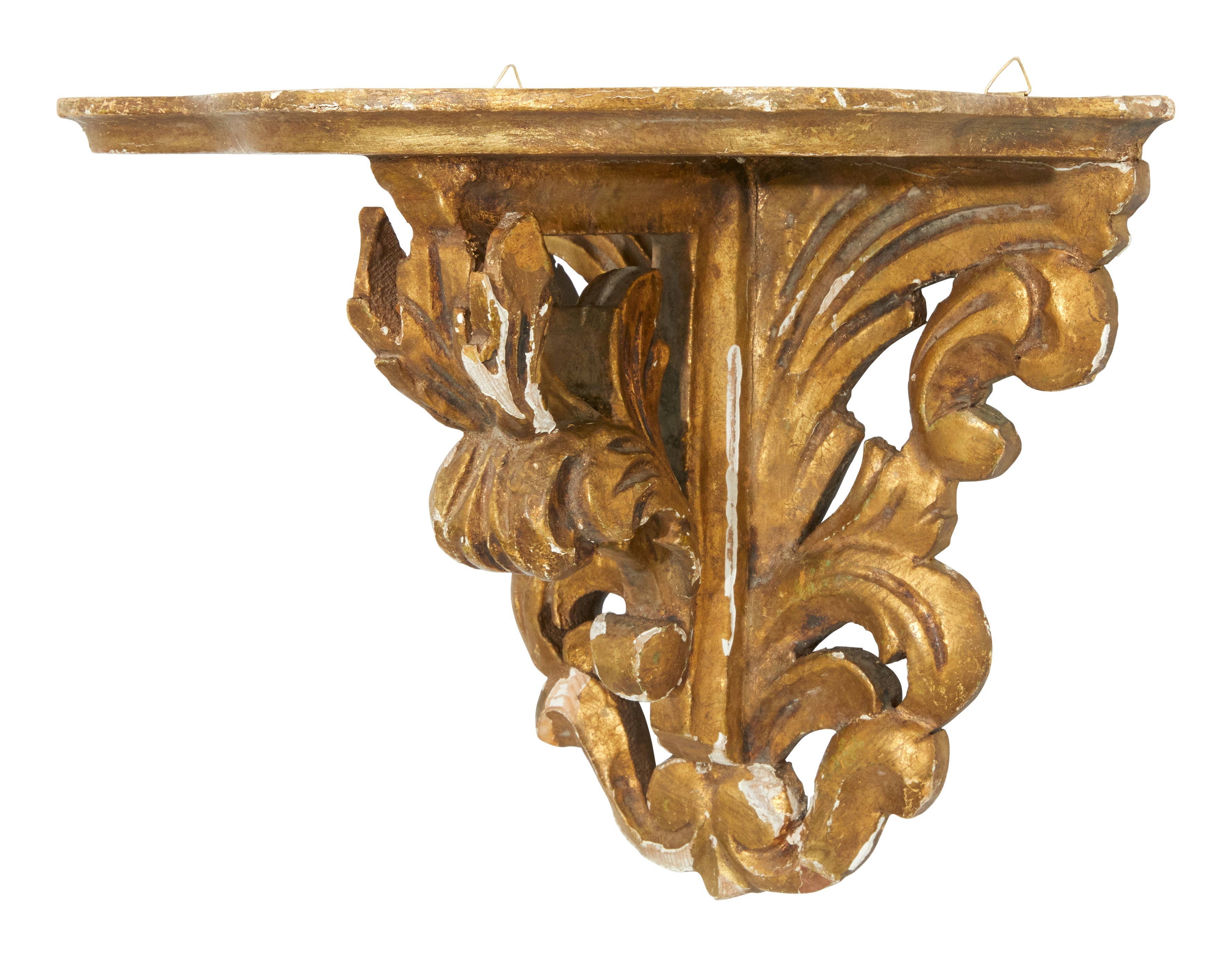 Jayson Home - Antique Gilt Wall Shelf