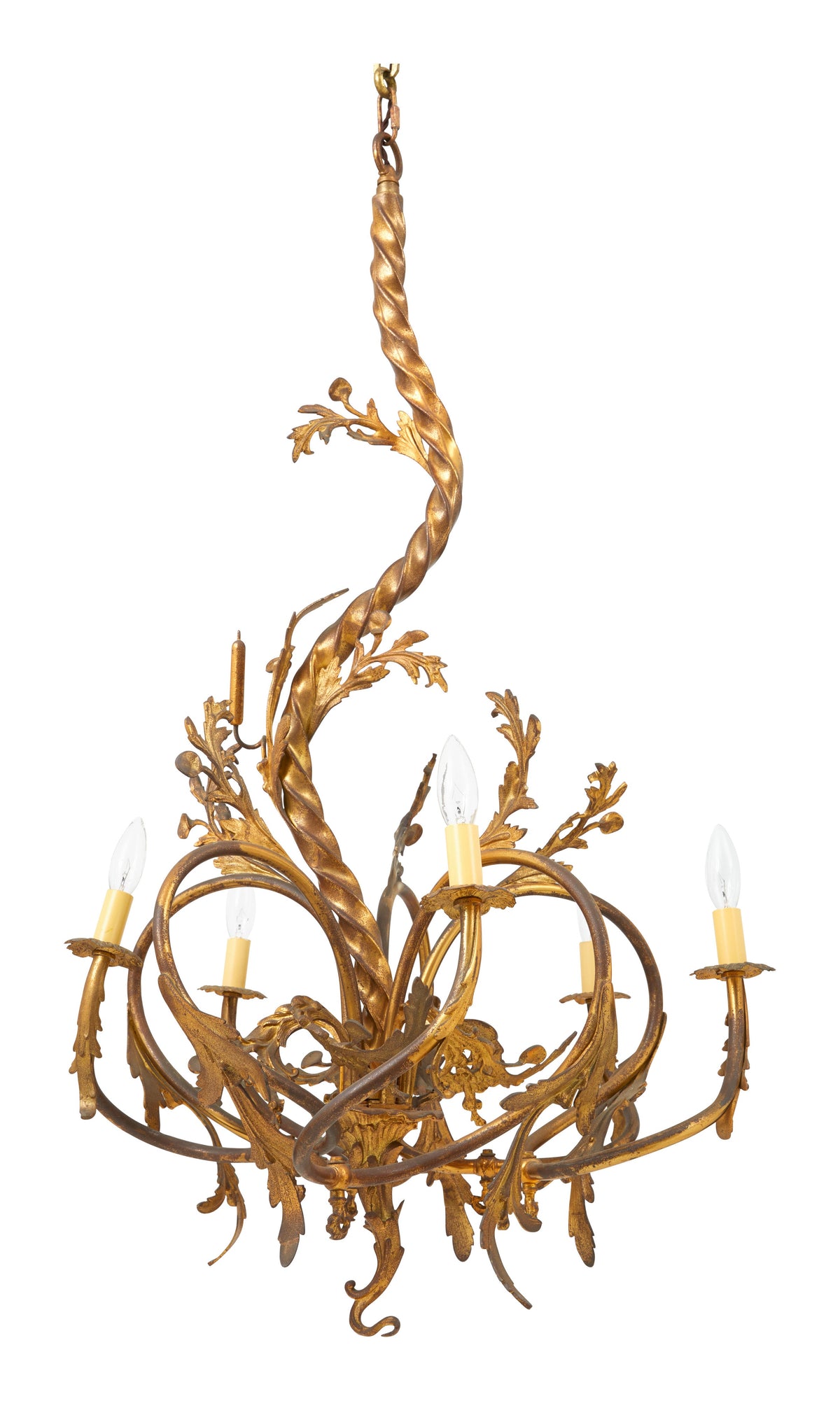 Jayson Home - Antique Gilt Bronze Chandelier