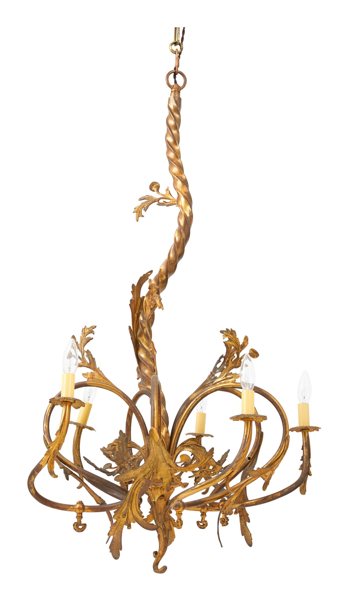 Jayson Home - Antique Gilt Bronze Chandelier
