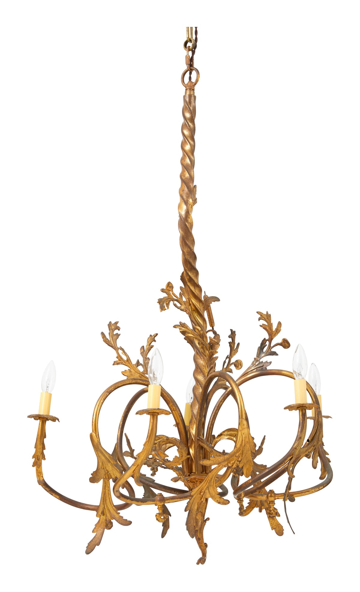 Jayson Home - Antique Gilt Bronze Chandelier