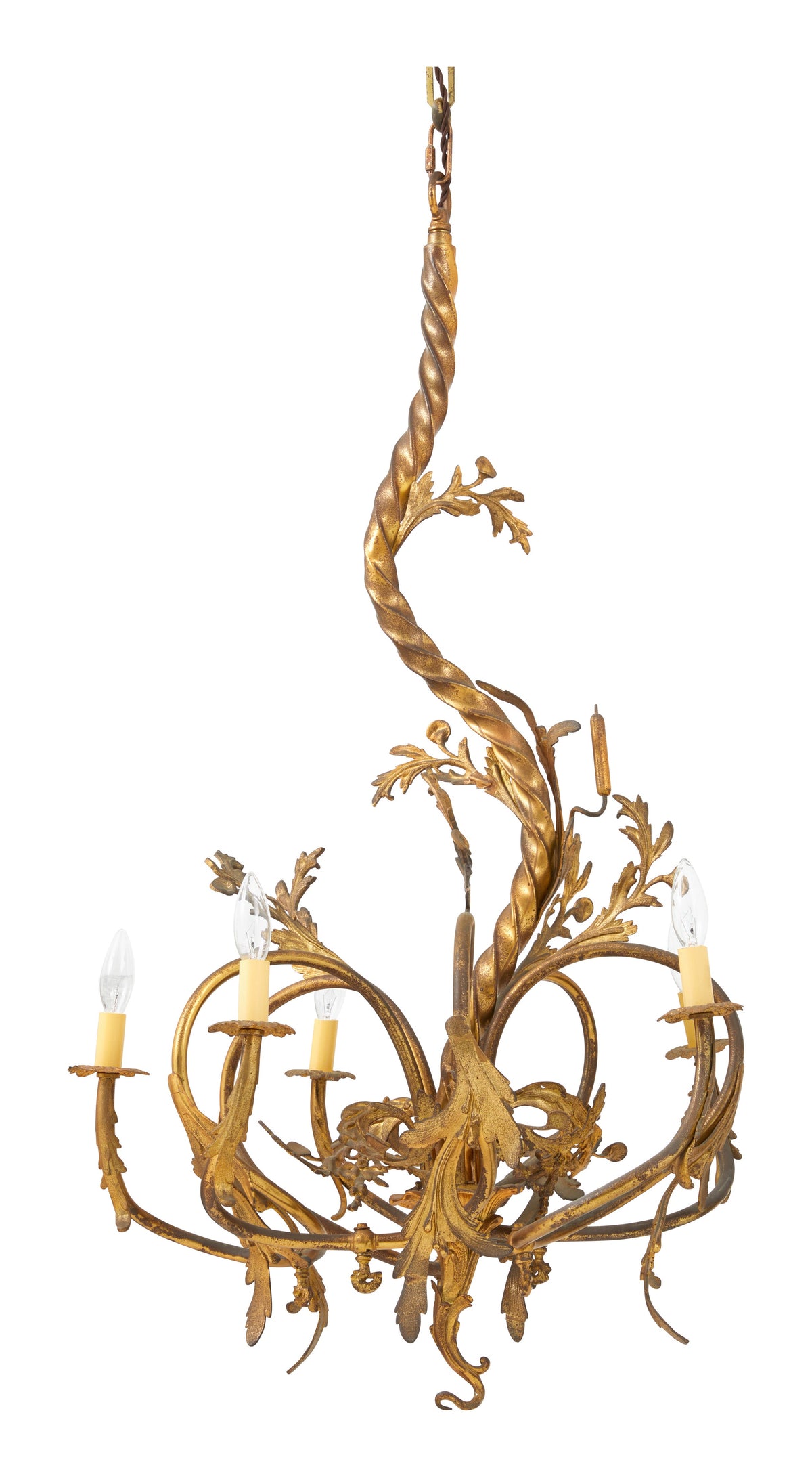 Jayson Home - Antique Gilt Bronze Chandelier