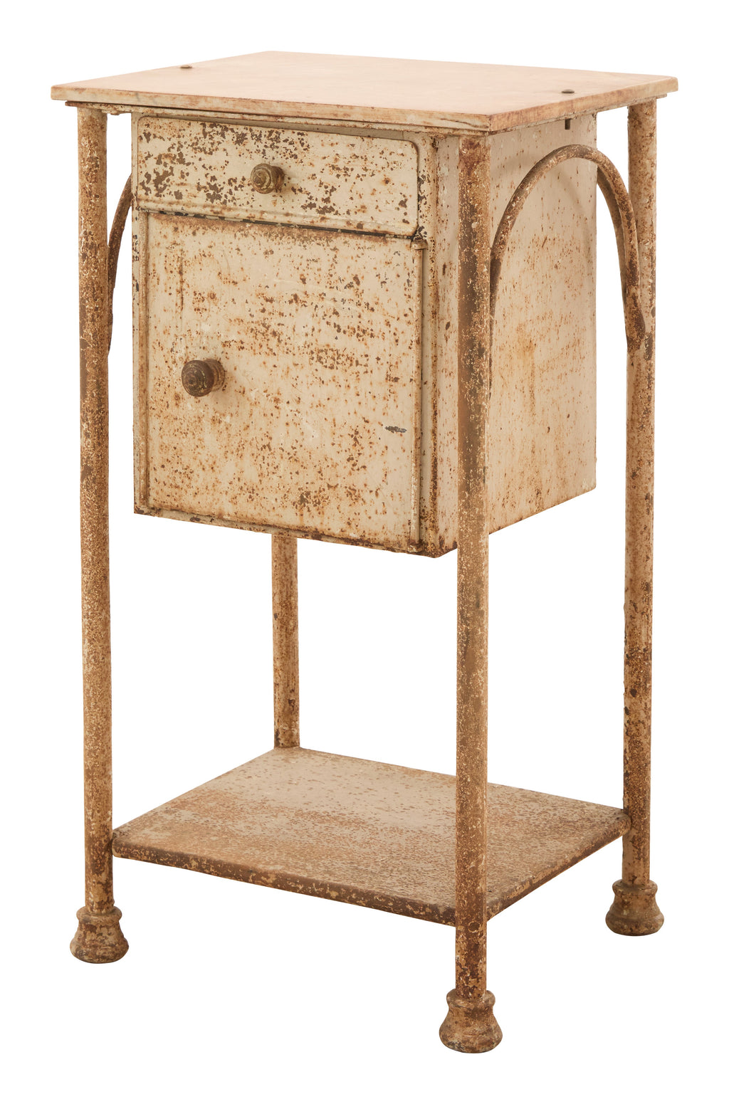 Jayson Home - Antique Metal Nightstand