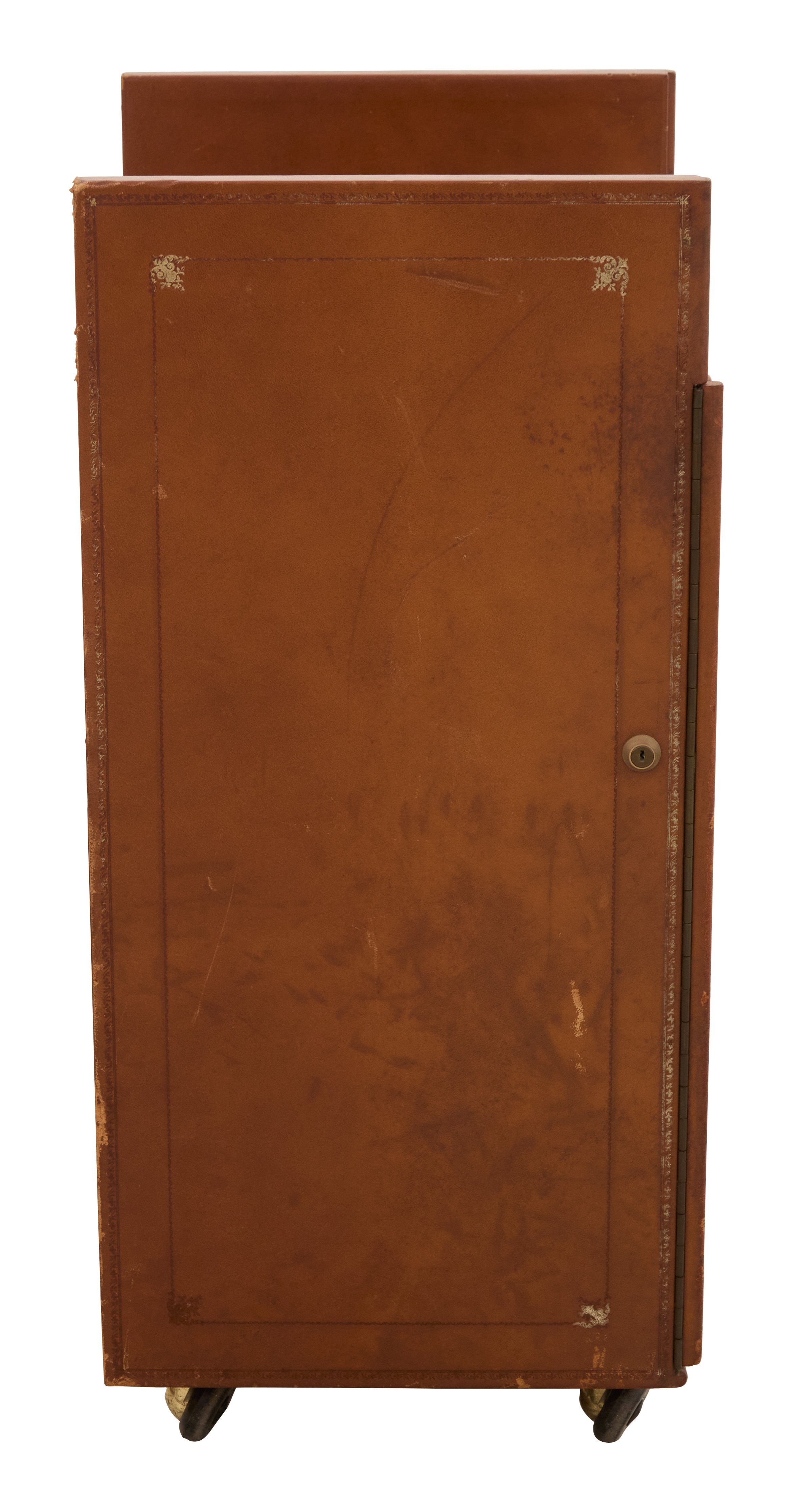 Jayson Home - Vintage Leather Nightstand