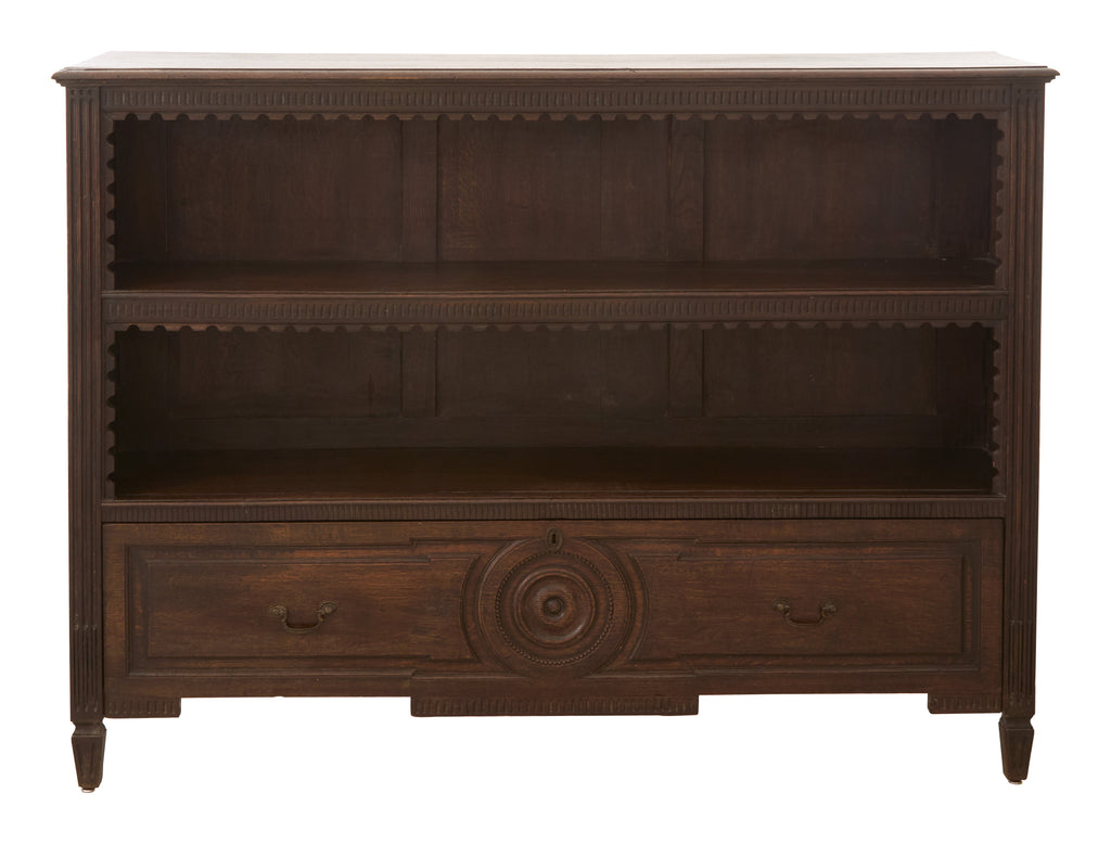 Jayson Home - Antique Carved Bookcase